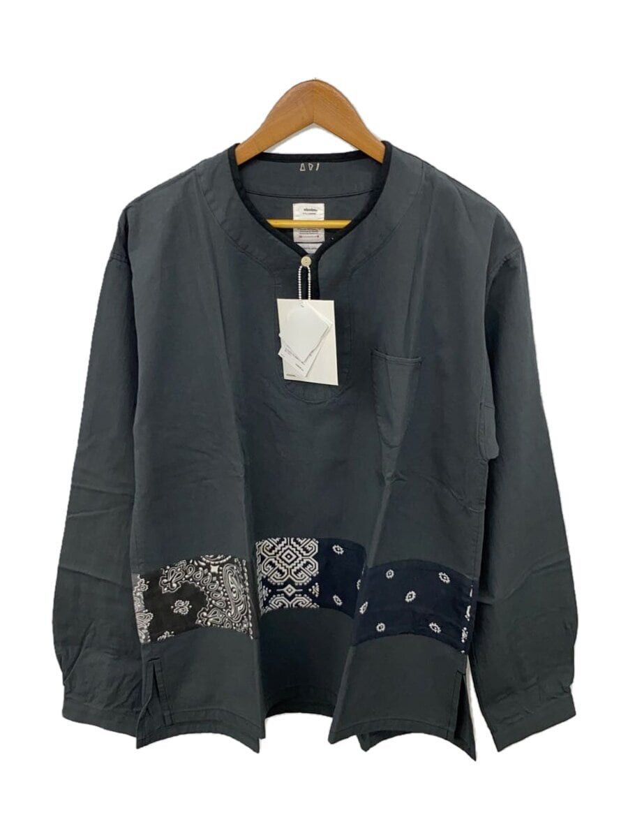 Visvim Black Cotton Long Sleeve Shirt Size US L / EU 52-54 / 3 - 1 Thumbnail