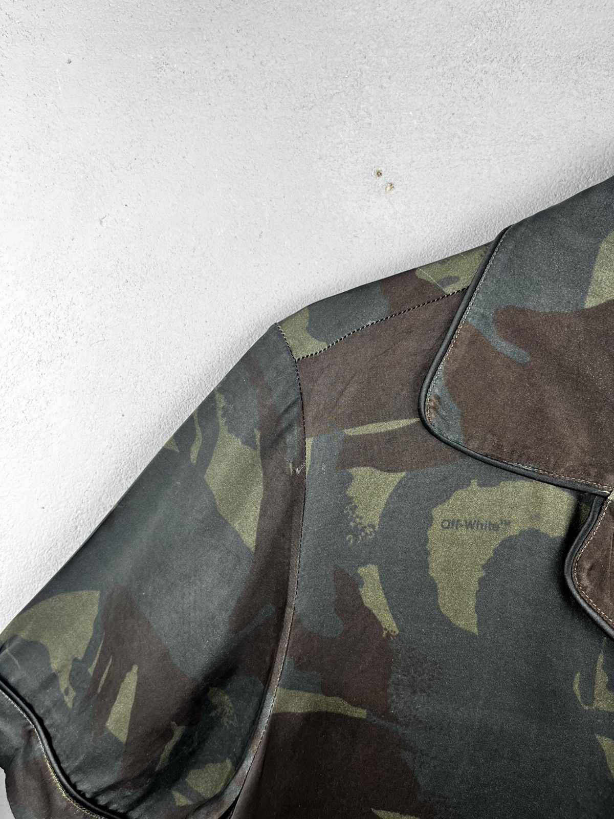 Off-White Of White camo shirt Size US S / EU 44-46 / 1 - 6 Thumbnail