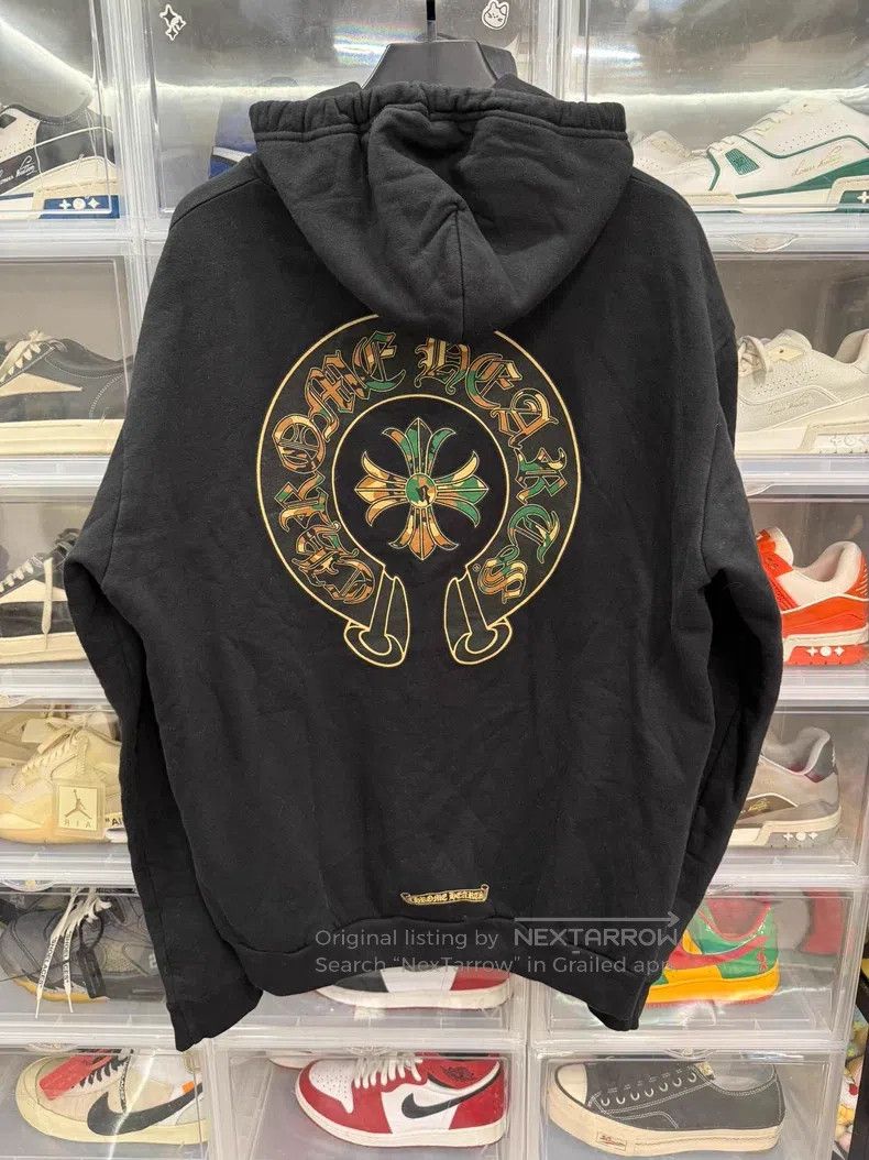 Chrome Hearts CHROME HEARTS Size L Camouflage Sanskrit horseshoe sweater Size US L / EU 52-54 / 3 - 3 Thumbnail