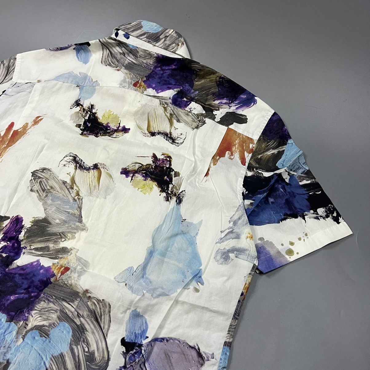 Louis Vuitton Louis Vuitton - 2017 Paint Splatter Print Shirt Size US XS / EU 42 / 0 - 12 Thumbnail