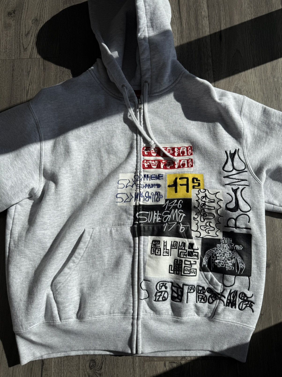 Supreme Supreme X 176 Grey Zip Up Size US S / EU 44-46 / 1 - 1 Thumbnail
