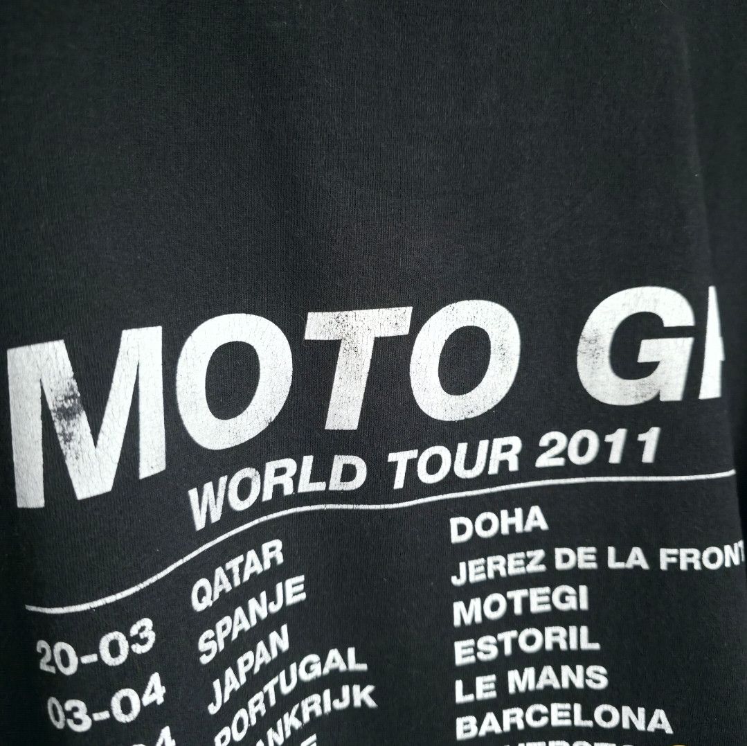 Fruit Of The Loom ULTRA RARE Vintage 2011 MotoGP Sachsenring T-Shirt Rossi Size US L / EU 52-54 / 3 - 8 Thumbnail
