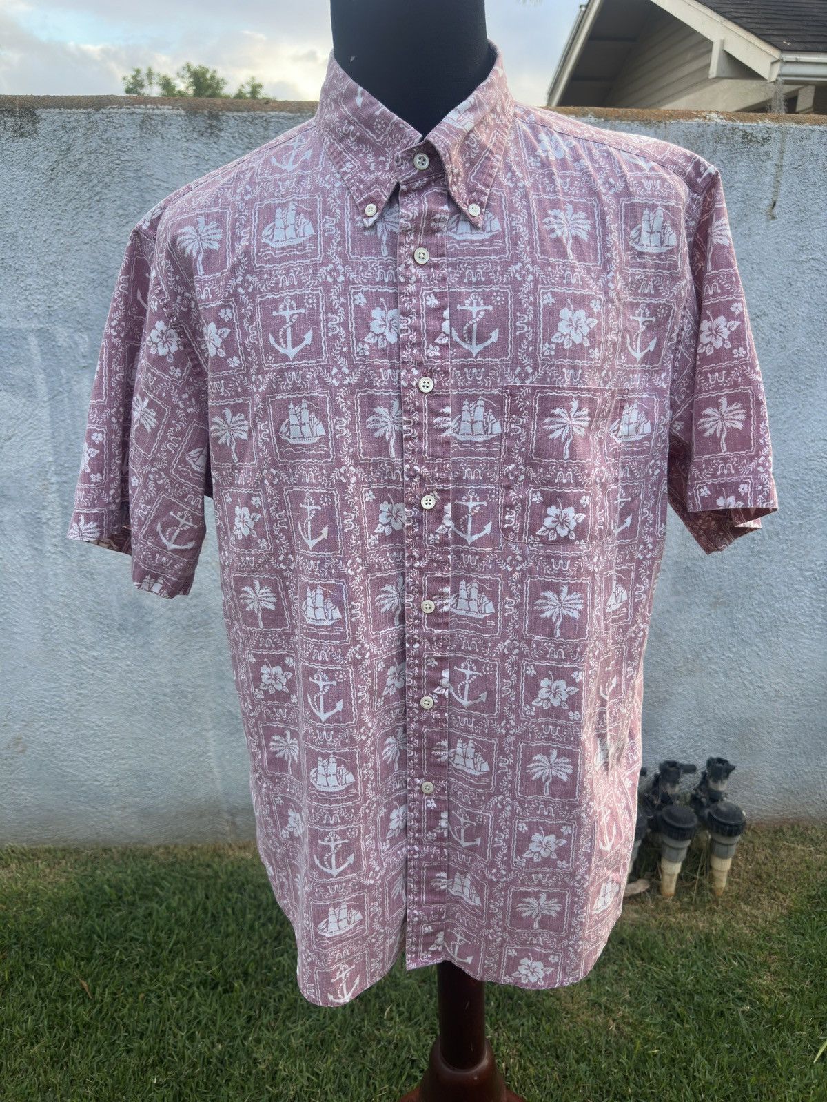 Reyn Spooner Reyn Spooner x Brooks Brothers Men's XL Hawaiian Print Size US XL / EU 56 / 4 - 1 Thumbnail