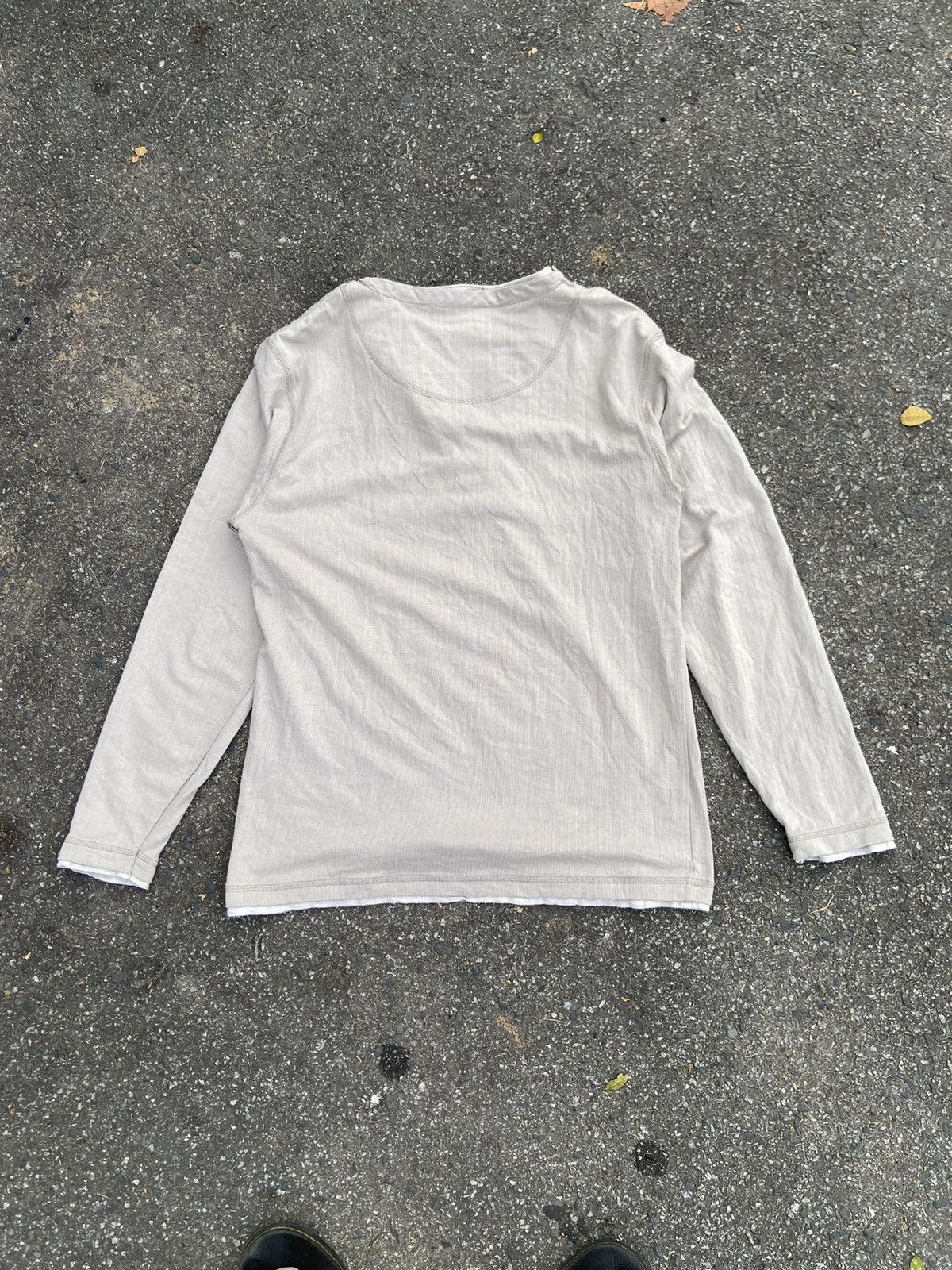 Japanese Brand DOUBLE LAYER JAPANESE LONG SLEEVE Size US XL / EU 56 / 4 - 14 Thumbnail
