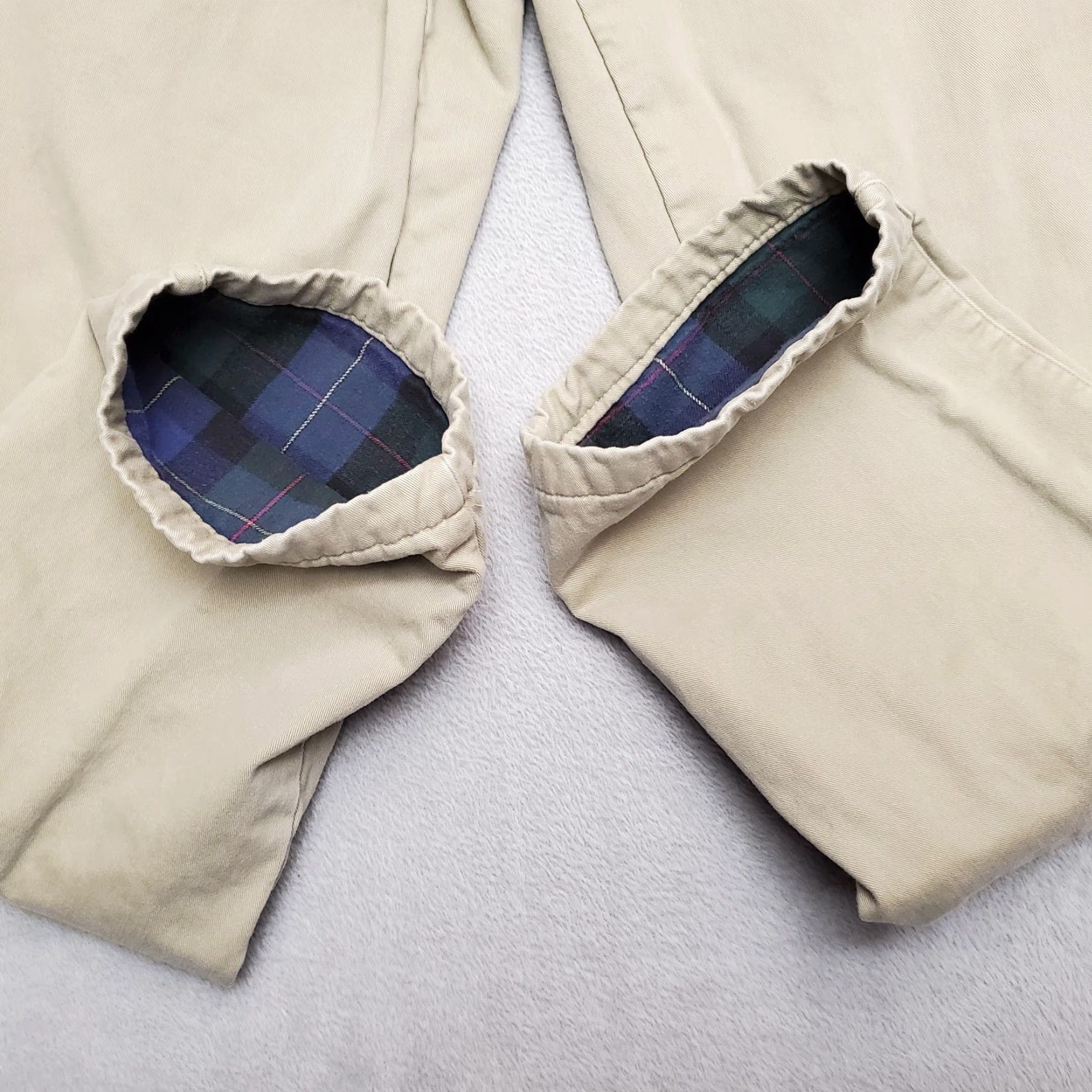 Vintage Cabela's Flannel Lined Pants Womens 32 R Khaki Casual Up North Cabin Casual Pants Size 24" / US 00 / IT 34 - 4 Thumbnail