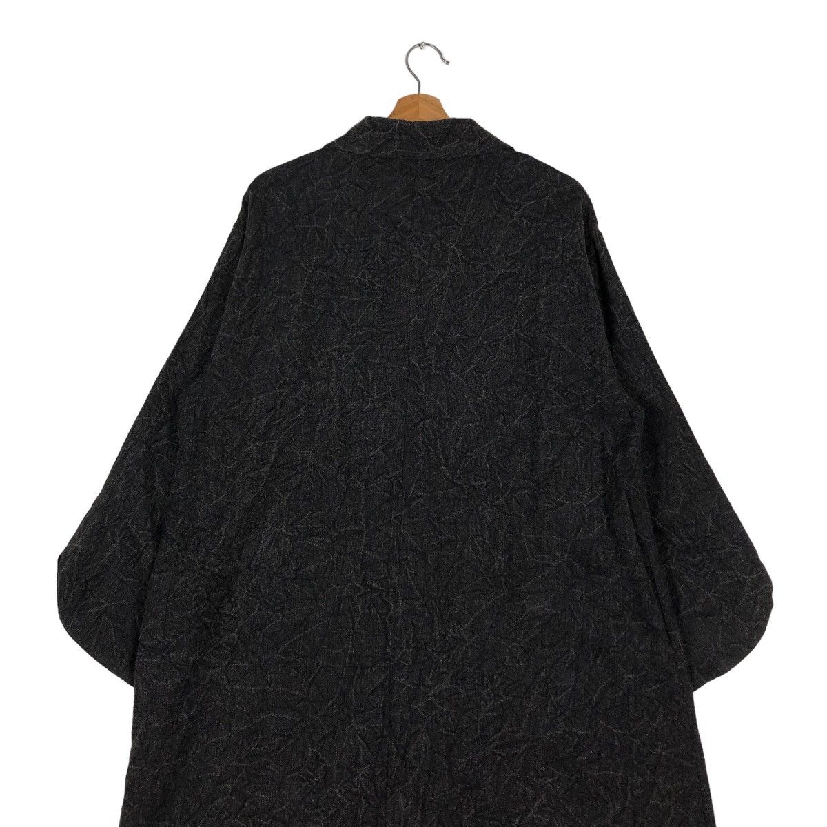 Designer 📌VINTAGE LONG JACKET EMBROIDERED DESIGN ISSEY MIYAKE Size US M / EU 48-50 / 2 - 8 Thumbnail