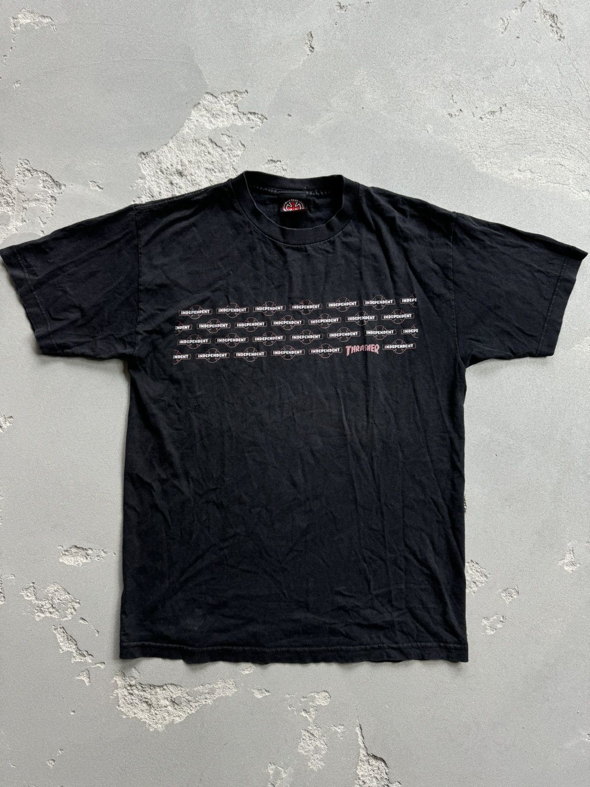 Independent Truck Co. × Thrasher × Vintage Vintage Trasher x Independent Skate Tee Size US M / EU 48-50 / 2 - 1 Thumbnail