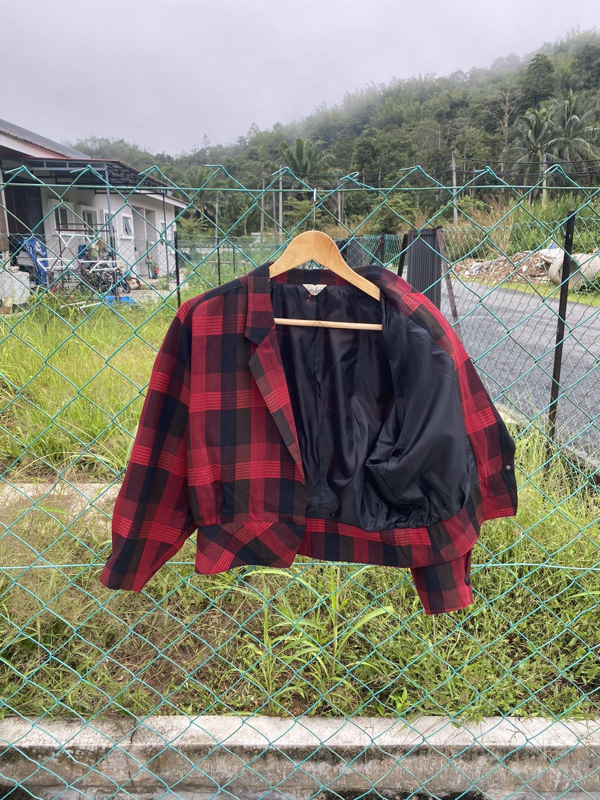 Seditionaries New Anjela Checkered Cropped Jacket Size M / US 6-8 / IT 42-44 - 5 Thumbnail