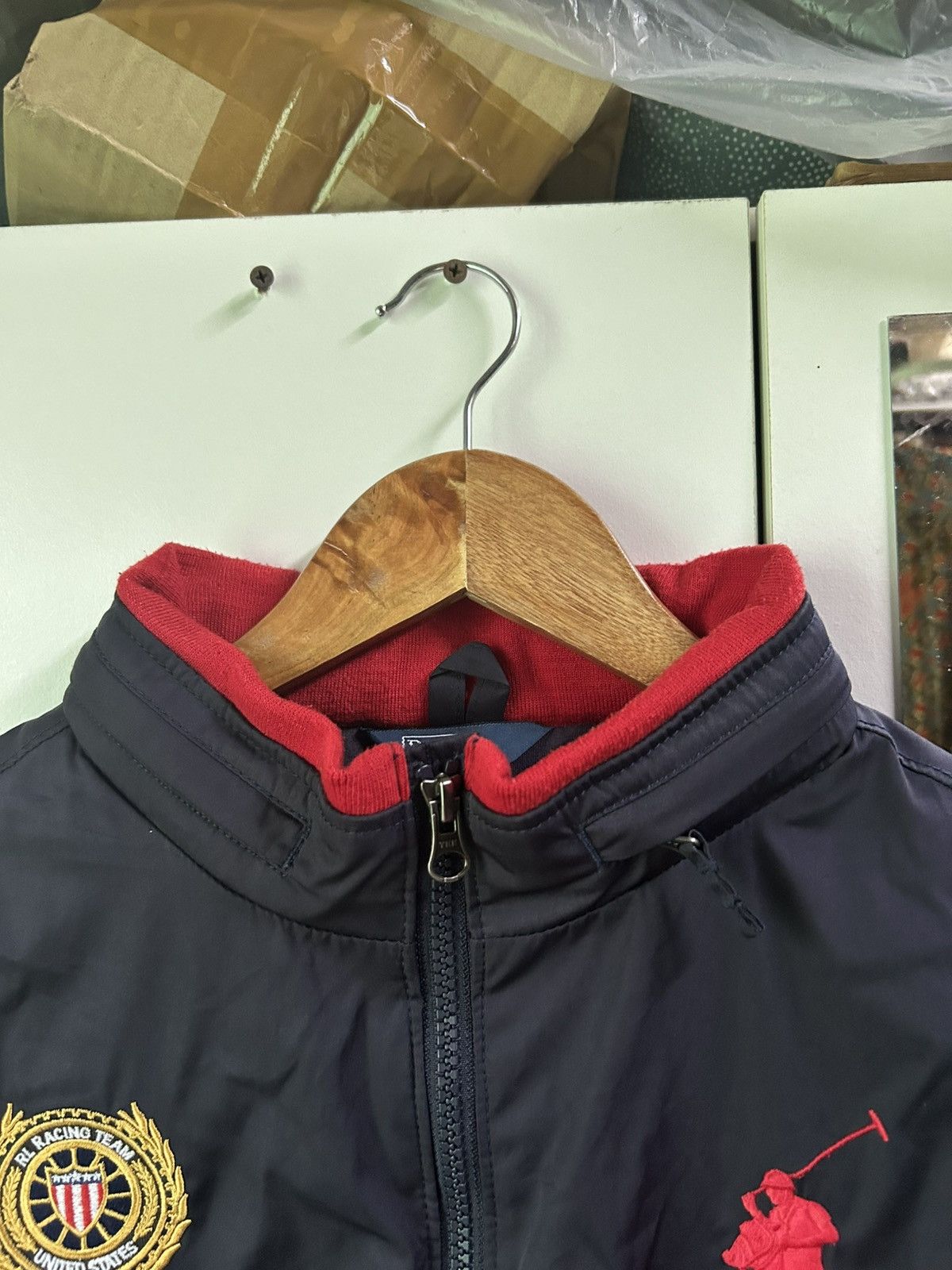 Polo Ralph Lauren 2011 Rare Spec Big Pony Team Racing Jacket Size US XL / EU 56 / 4 - 13 Thumbnail