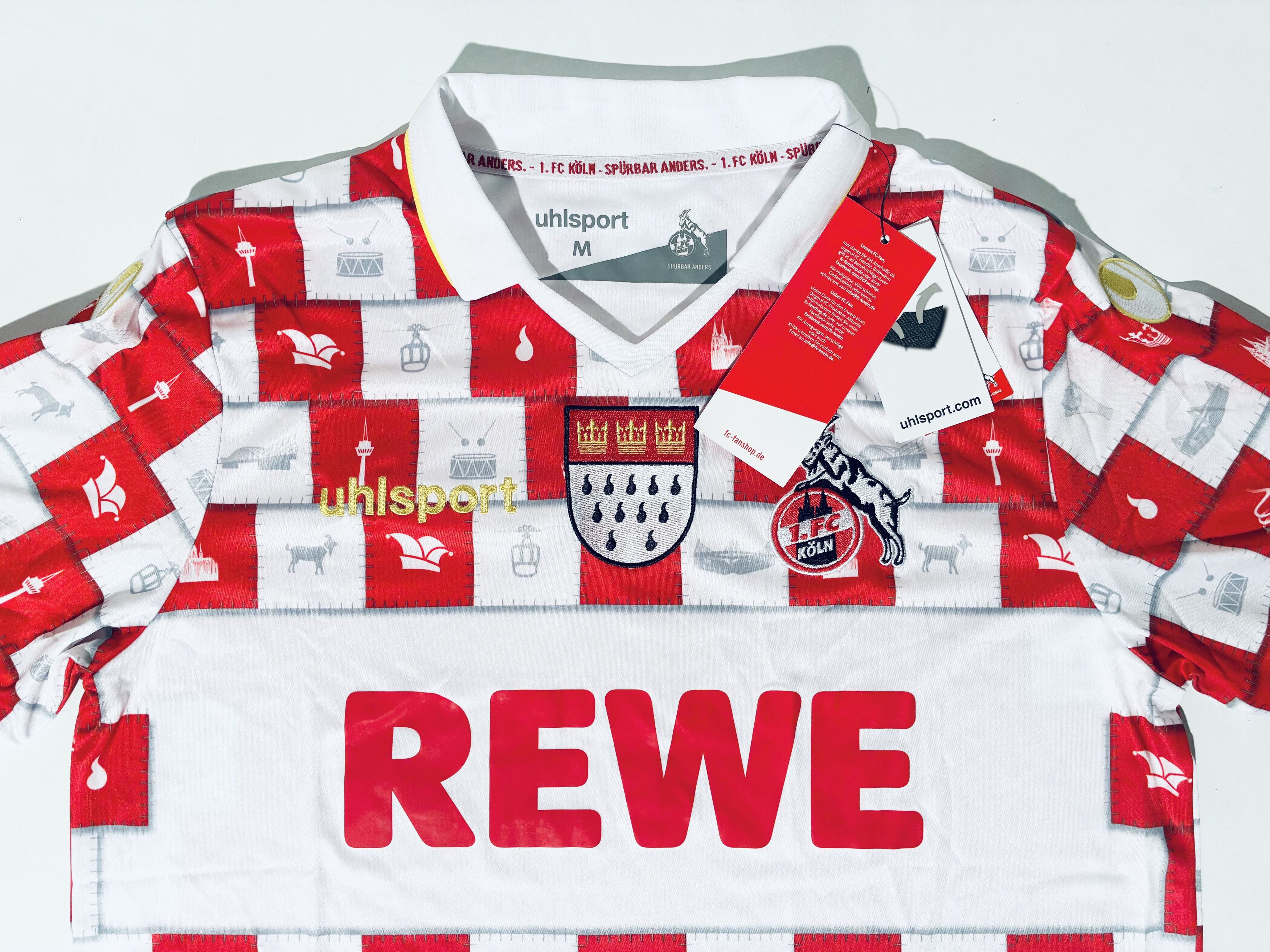 Other FC Koln Carnival Soccer Jersey 2020 / 2021 Uhlsport Size US M / EU 48-50 / 2 - 4 Thumbnail