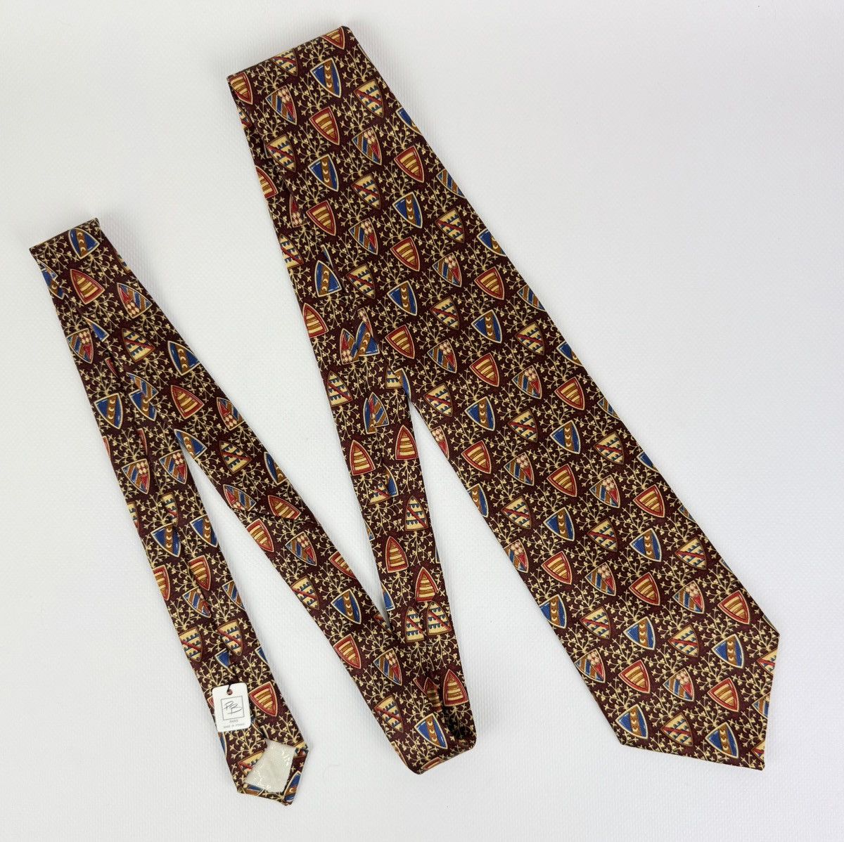 Pierre Balmain Pierre Balmain Paris 100% silk Tie Necktie for Top Luxury Size ONE SIZE - 5 Thumbnail
