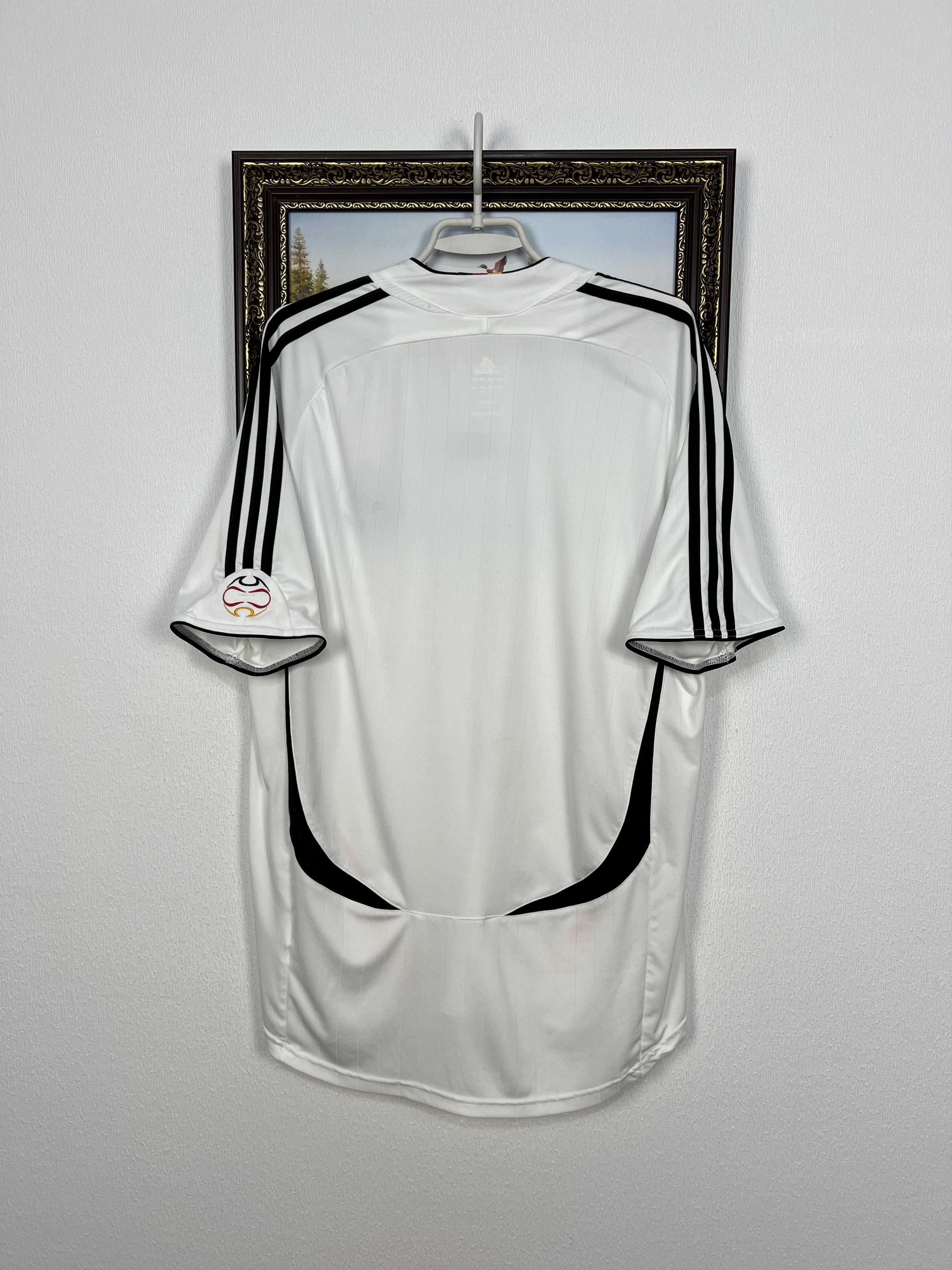Adidas Germany Home football shirt 2005 Soccer Adidas Jersey Size US L / EU 52-54 / 3 - 11 Thumbnail