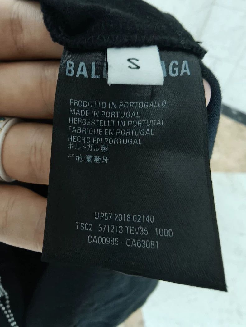 Balenciaga Balenciaga Rhinestone short sleeve T-shirt Size US S / EU 44-46 / 1 - 4 Thumbnail