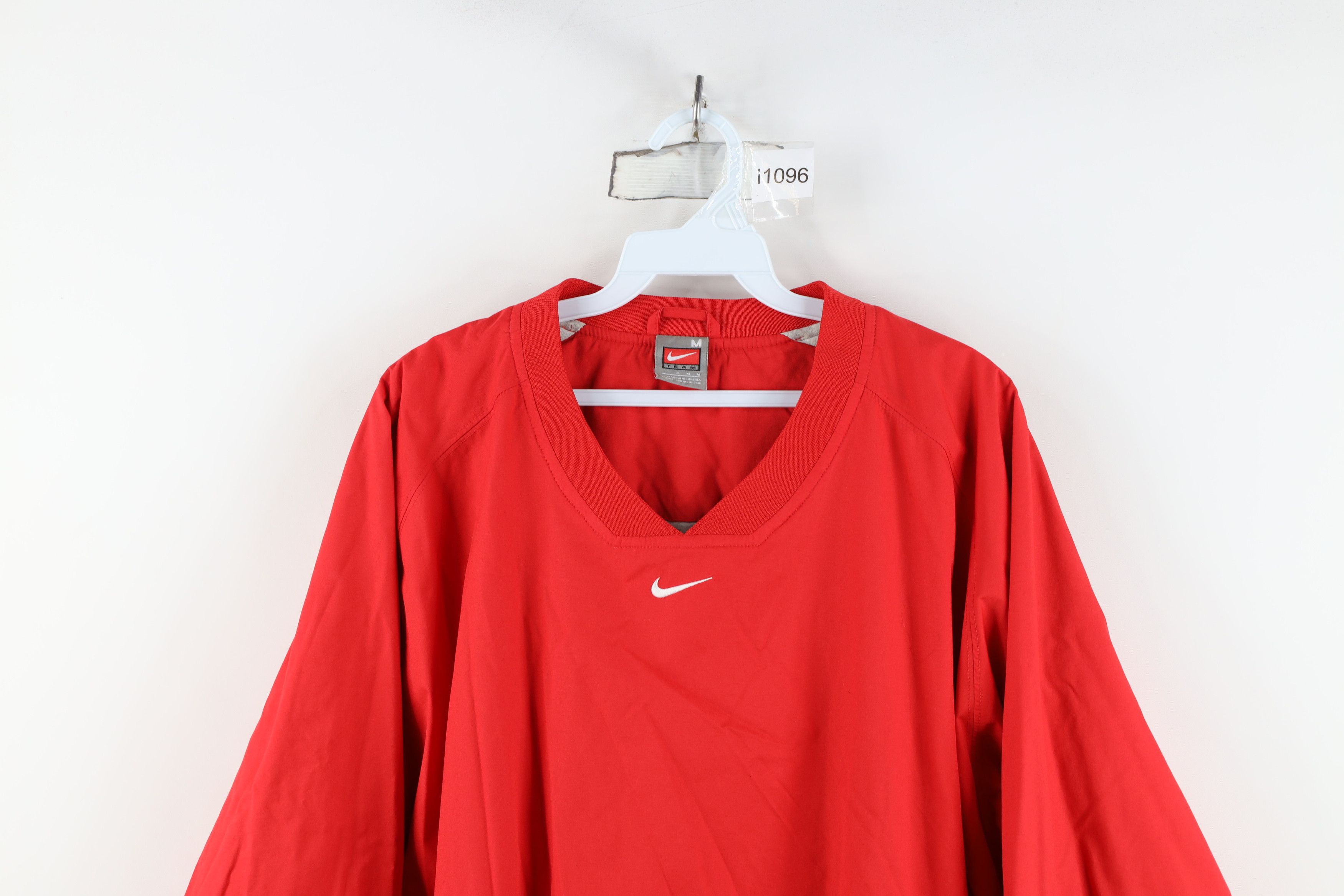 Nike Vintage Nike Center Swoosh Lined Pullover Windbreaker Jacket Size US M / EU 48-50 / 2 - 2 Thumbnail