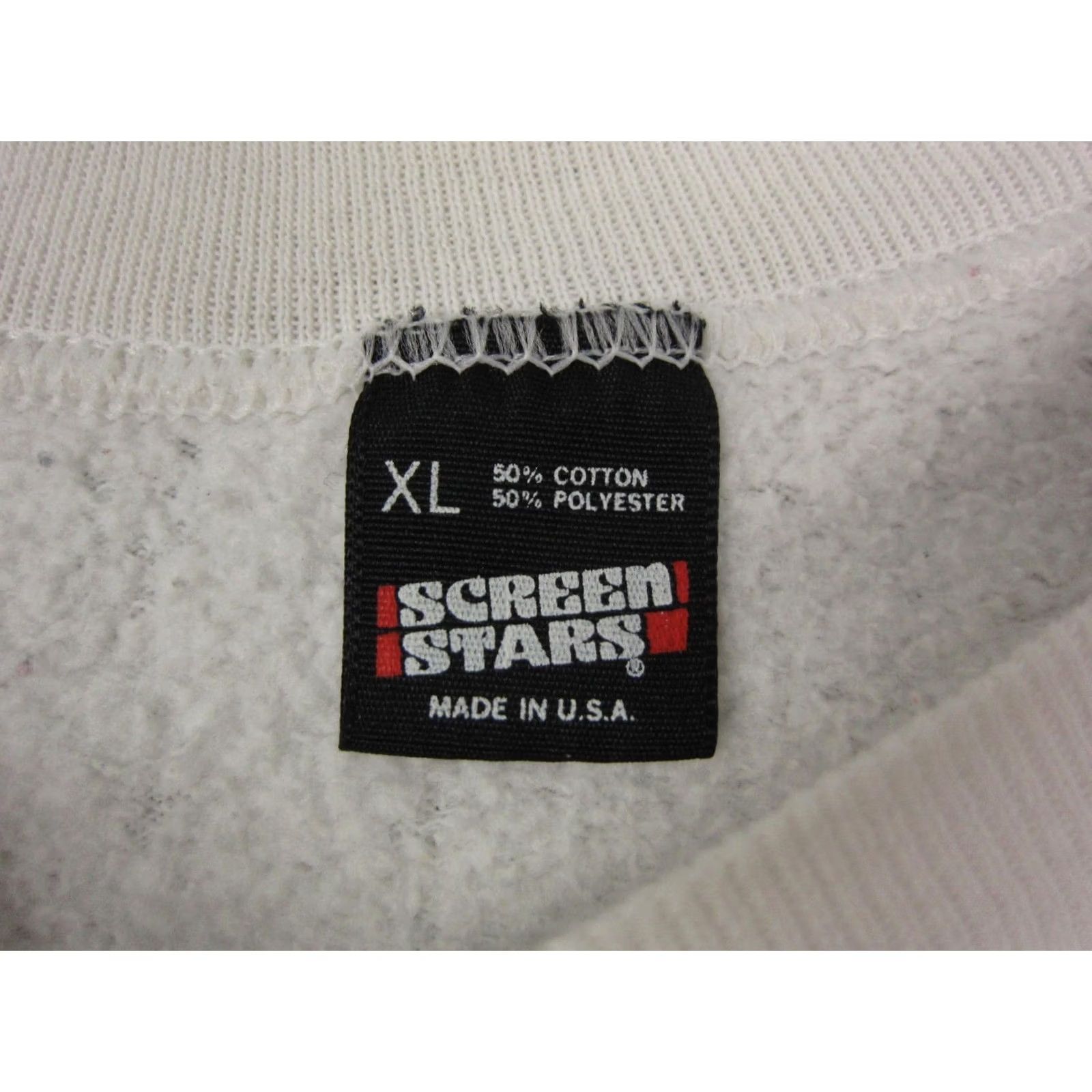 Vintage Vintage Cross Country Trail Rides Sweatshirt Mens XL White USA Made Screen Star 90s Pullover Crew Neck Long Sleeve Fleece Shirt Size US XL / EU 56 / 4 - 5 Thumbnail