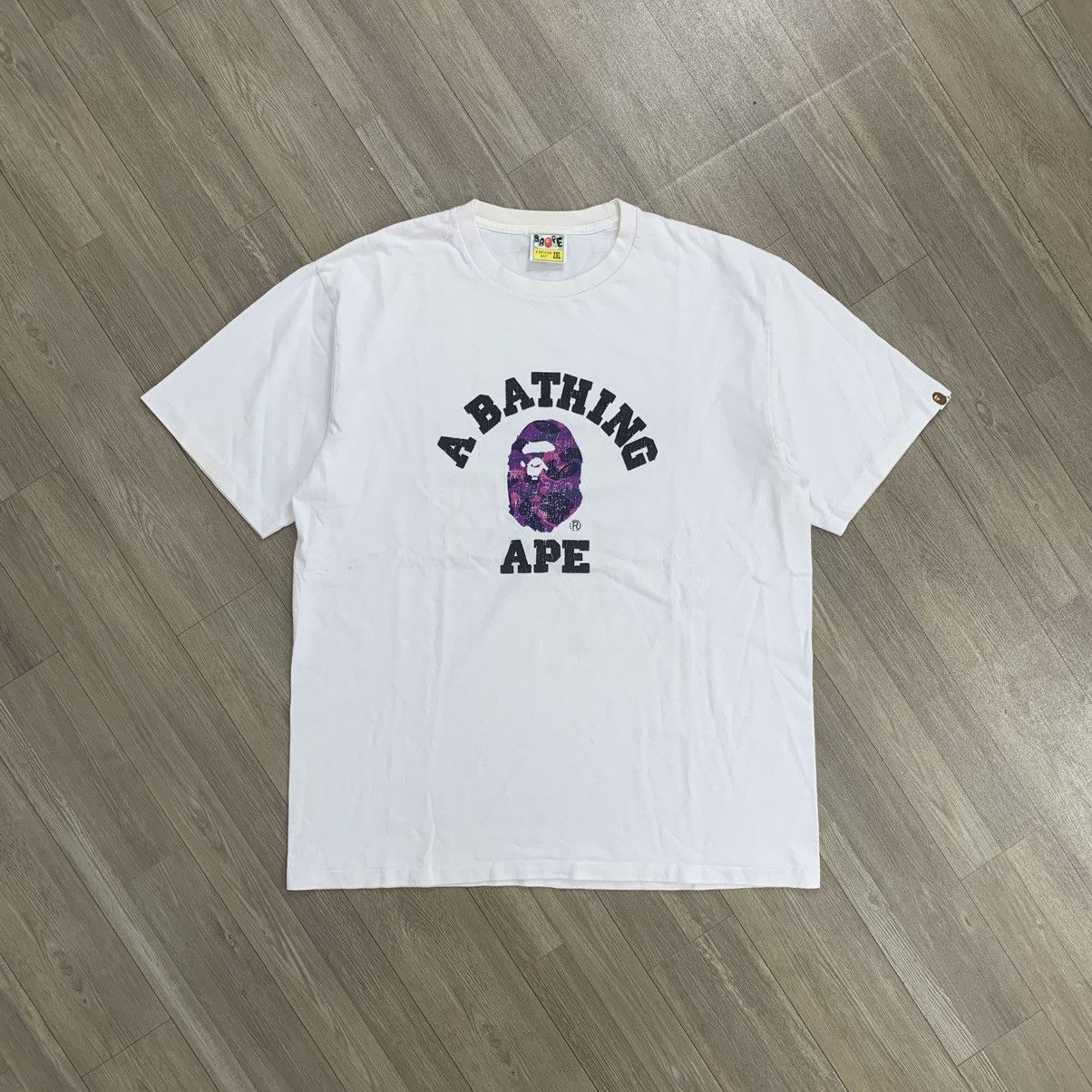 Bape A Bathing Ape Color Camo College Tee Bape Iconic Size US XXL / EU 58 / 5 - 1 Thumbnail