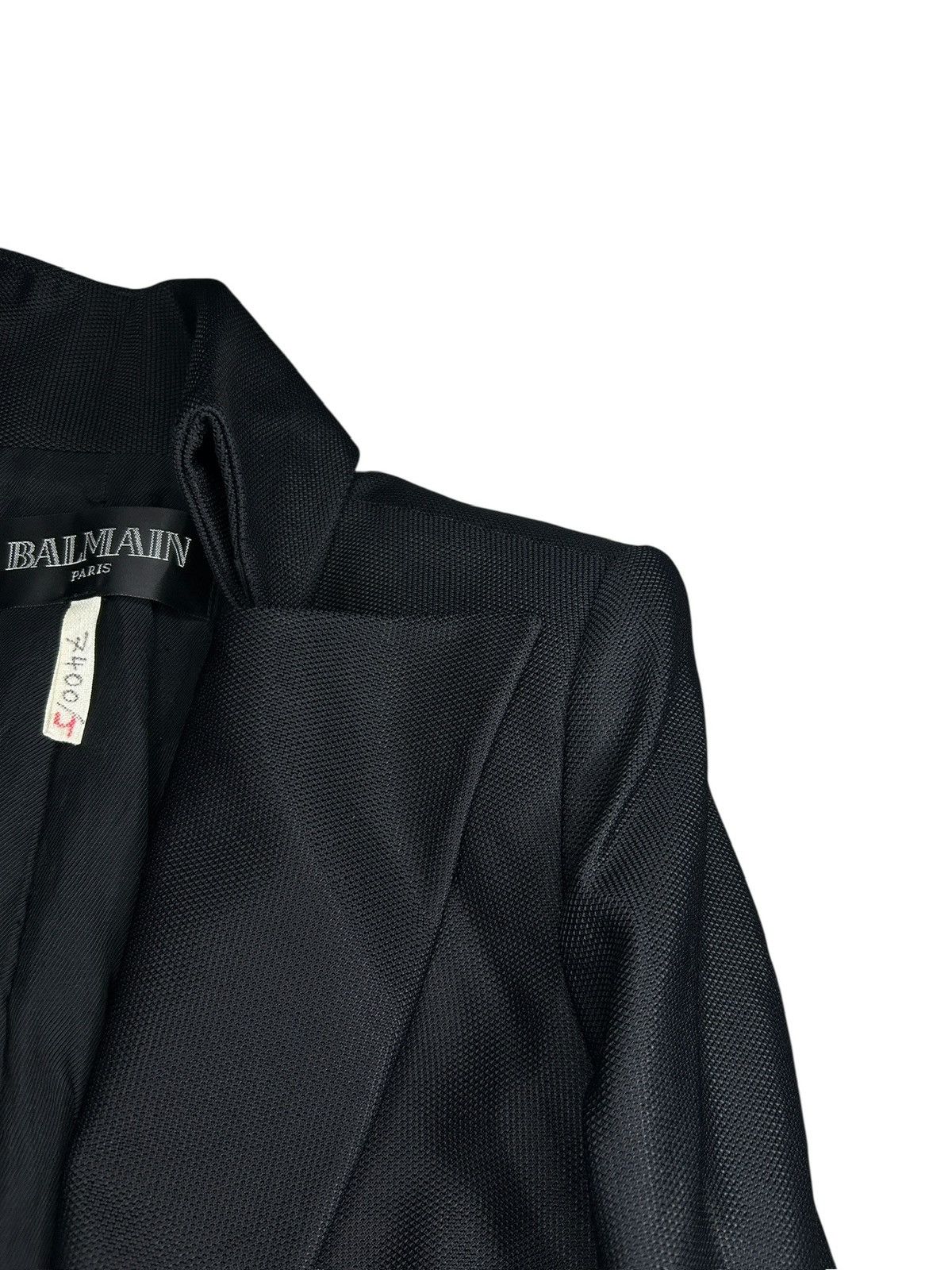 Balmain Decarnin Sample Blazer Size ONE SIZE - 6 Thumbnail