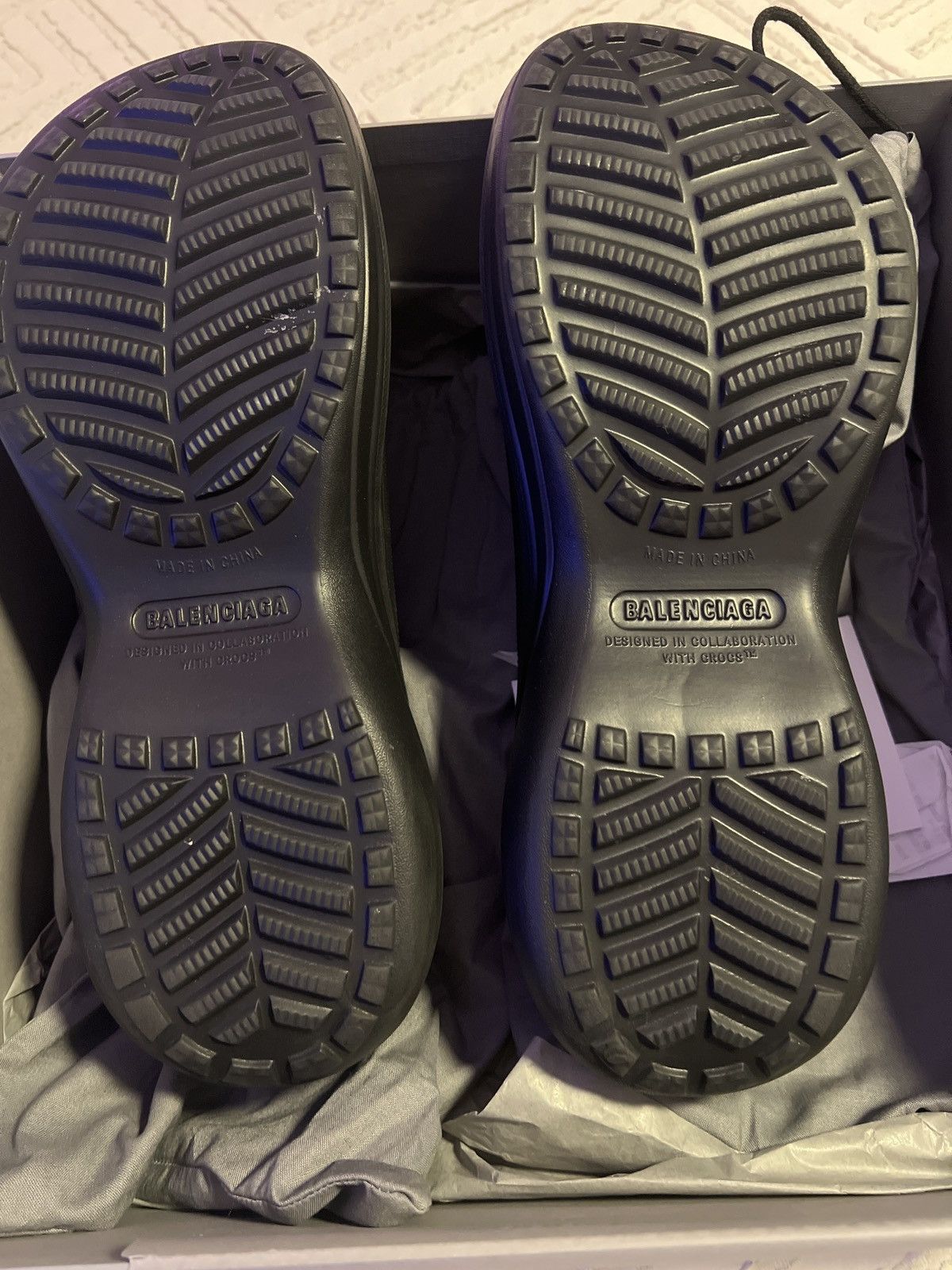 Balenciaga Balenciaga Croc Slip On Sandals Size US 12 / EU 45 - 11 Thumbnail