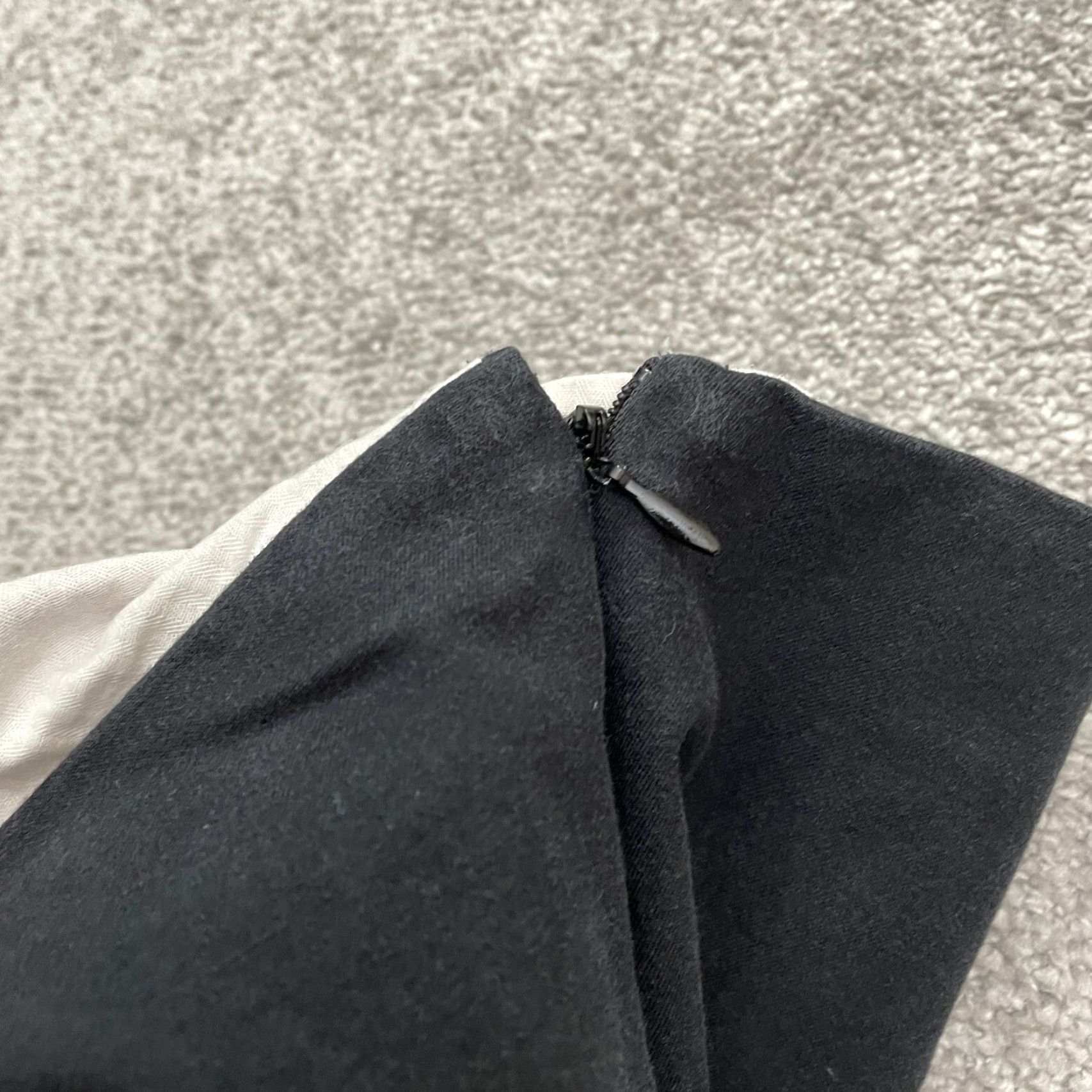 Lands' End Lands' End Pants Womens 12 Black Mid Rise Slim Fit Classic Work Ankle Size 34" / US 12 / IT 48 - 4 Thumbnail