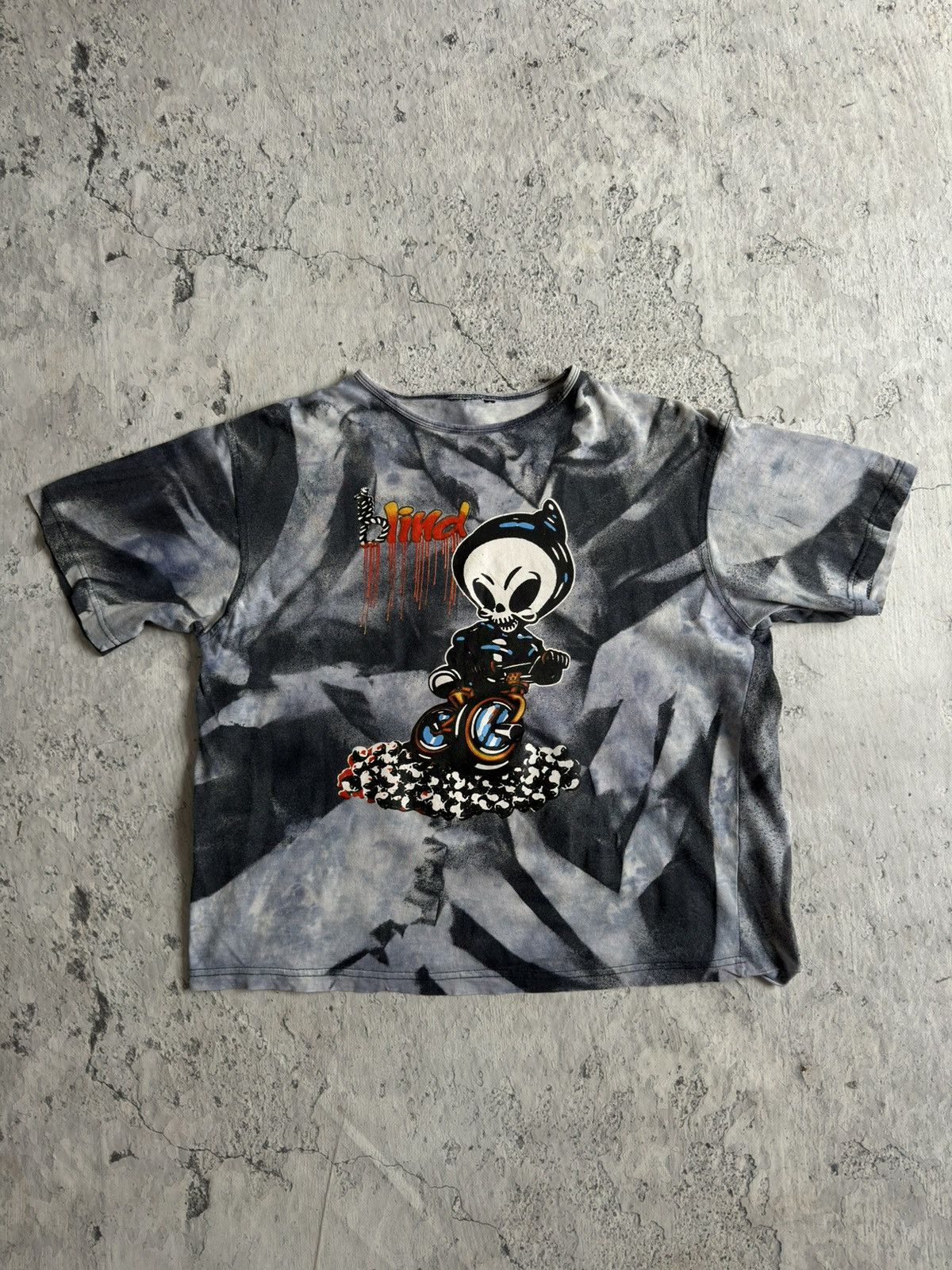 Blind Skateboards Vintage 2000s Blind Skateboards Skeleton Tee Size US M / EU 48-50 / 2 - 4 Thumbnail