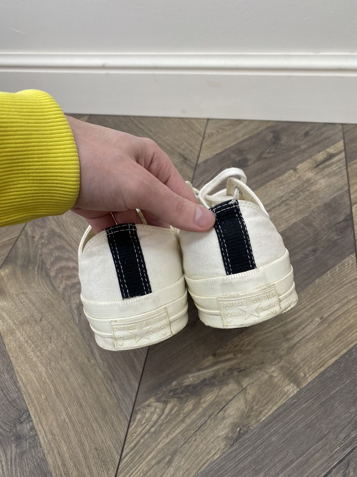 Comme des Garcons × Converse Comme des Garçons PLAY x Converse All Star Sneakers Size US 10 / EU 43 - 17 Thumbnail