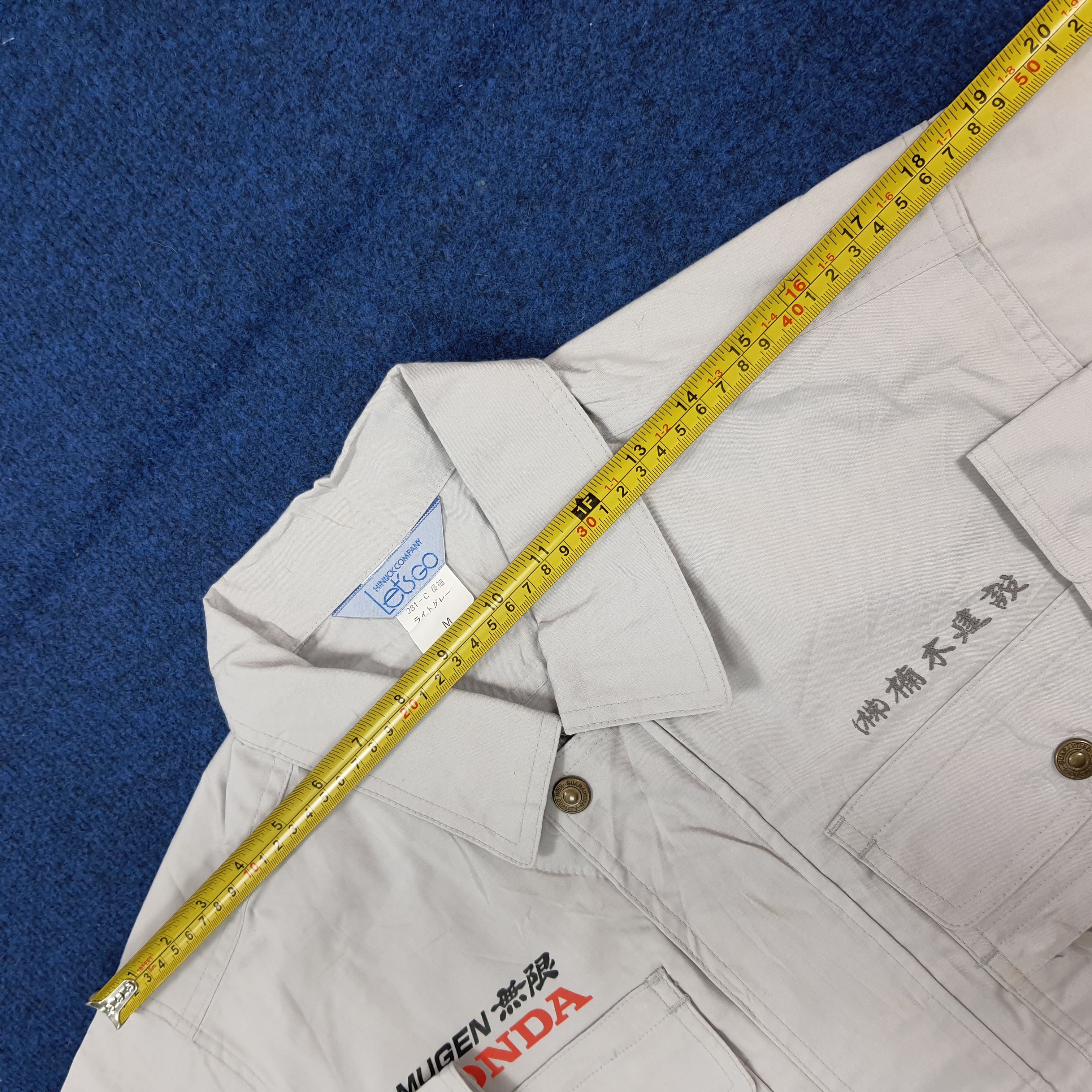 Japanese Brand Vintage Honda Mugen Motorsports Custom Logo Jacket C298N16 Size US M / EU 48-50 / 2 - 9 Thumbnail