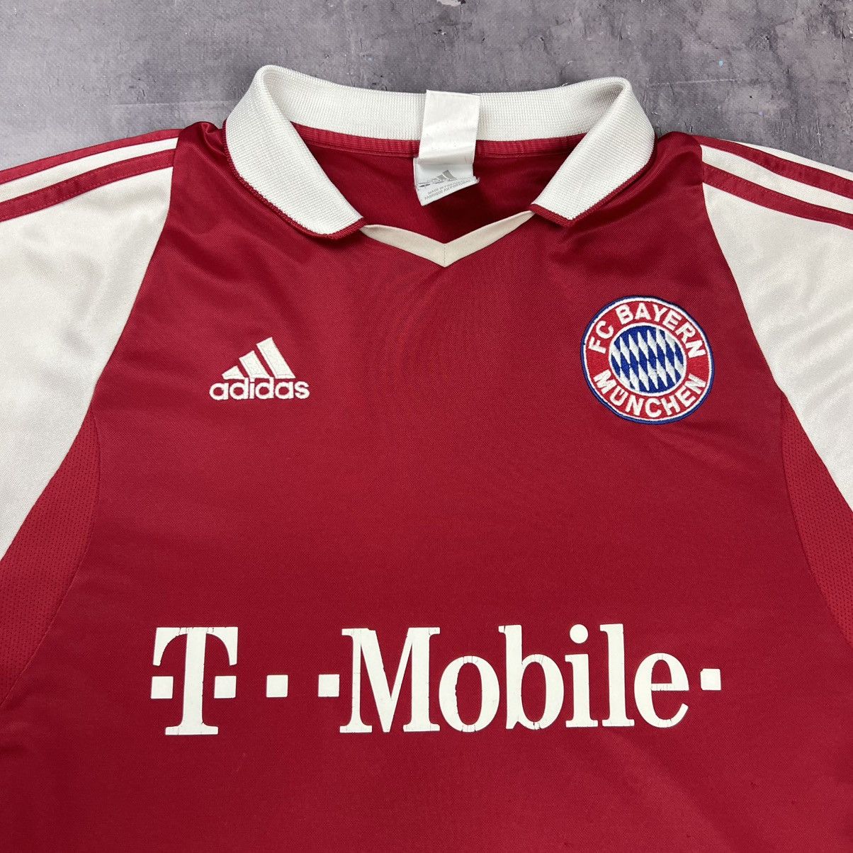 Adidas Rare! Adidas Bayern Munchen Adidas Vintage Soccer Jersey 00s Size US L / EU 52-54 / 3 - 4 Thumbnail