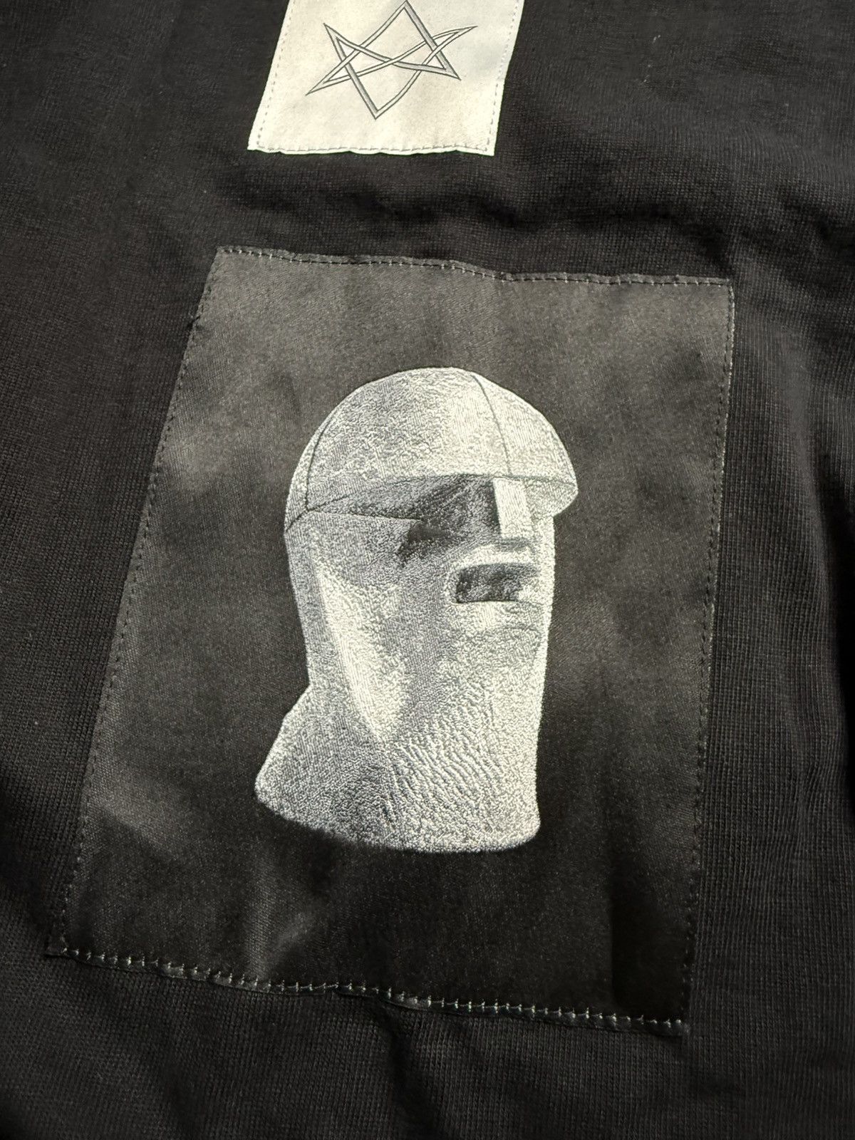 Rick Owens Drkshdw Rick Owens Patch Crew Sweater Size US M / EU 48-50 / 2 - 6 Thumbnail