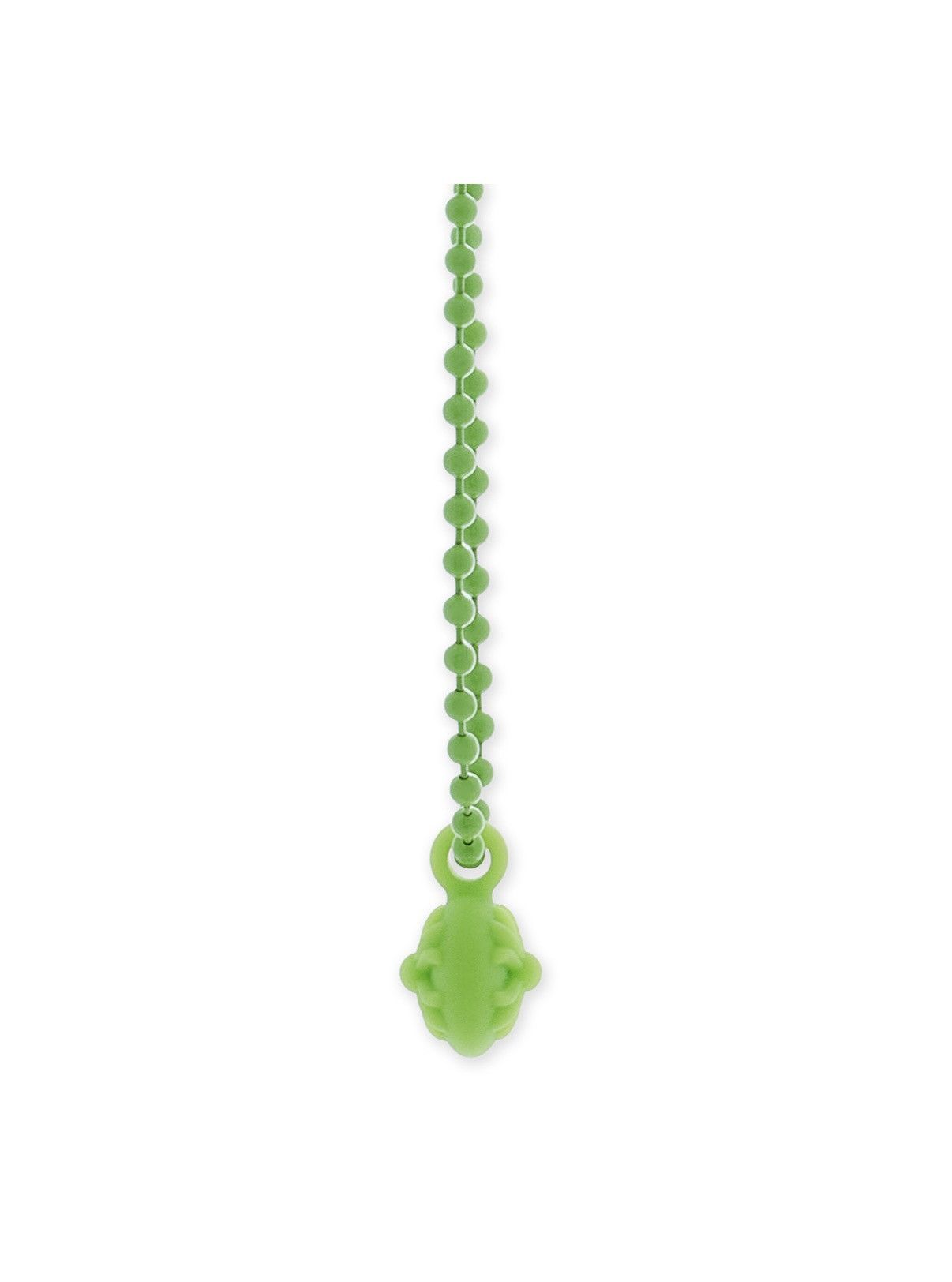 Chrome Hearts CH Silichrome Crossball Pendant Necklace Green Size ONE SIZE - 4 Thumbnail