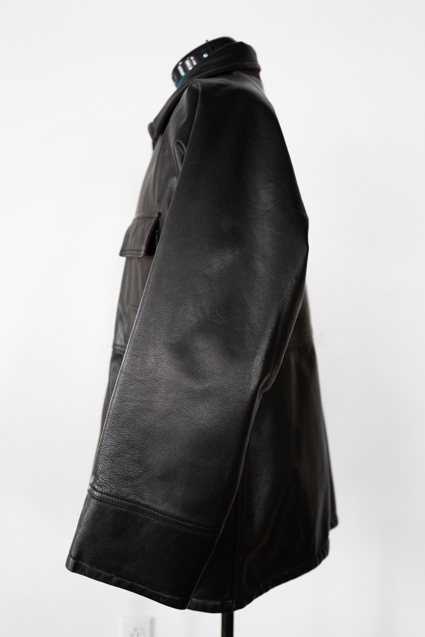 C.P. Company VTG C.P. COMPANY LEATHER JACKET 48/M OSTI Size US M / EU 48-50 / 2 - 3 Thumbnail