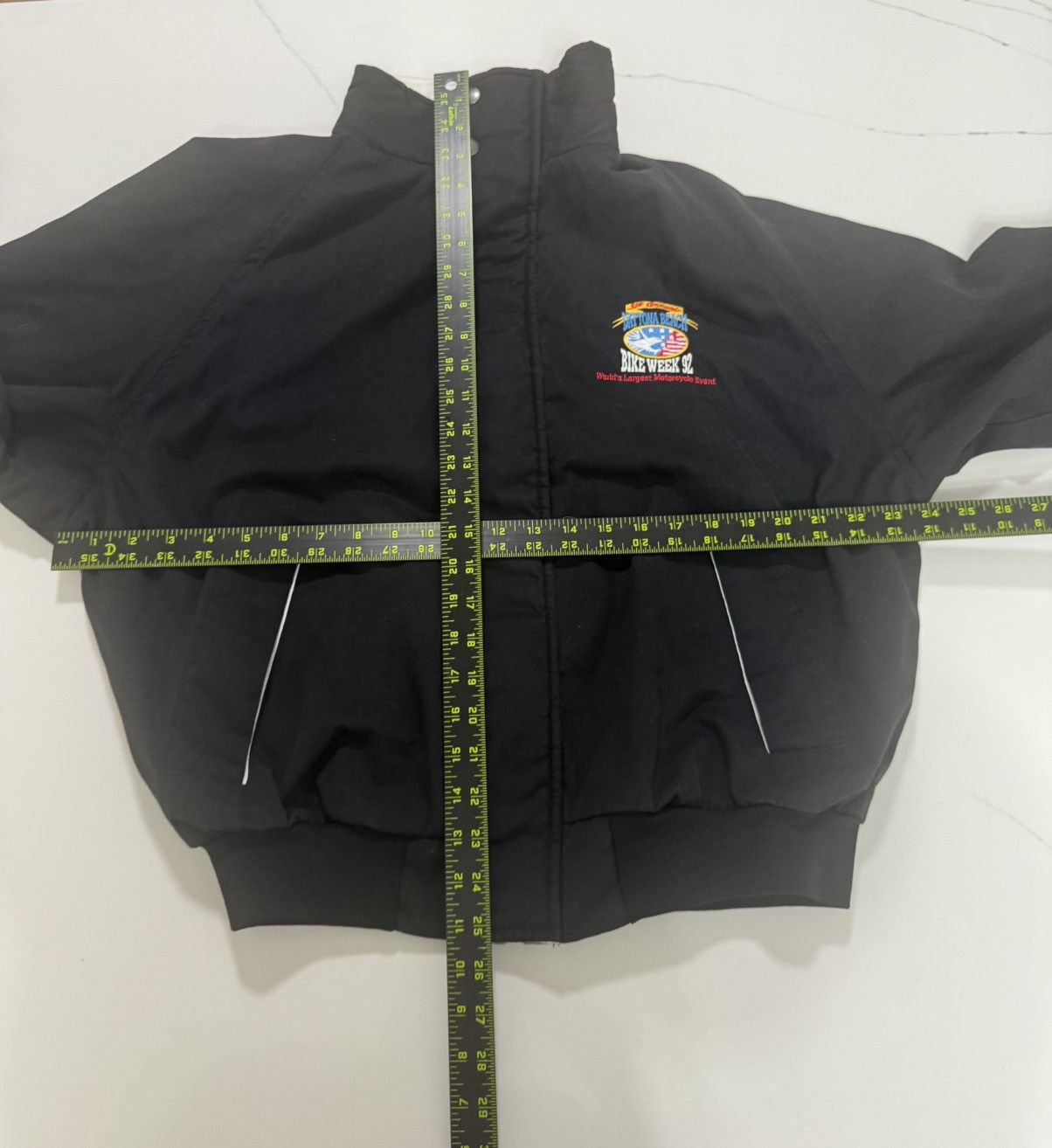 Swingster 🔥 Vintage 1992 Daytona Beach Bike Week Jacket – Made in USA Size US L / EU 52-54 / 3 - 4 Thumbnail
