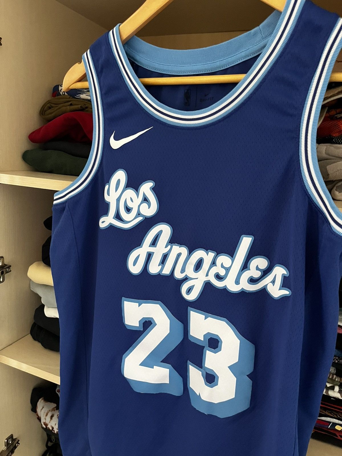 Nike NBA Nike LA LeBron James Swingman Jersey Size US XL / EU 56 / 4 - 3 Thumbnail