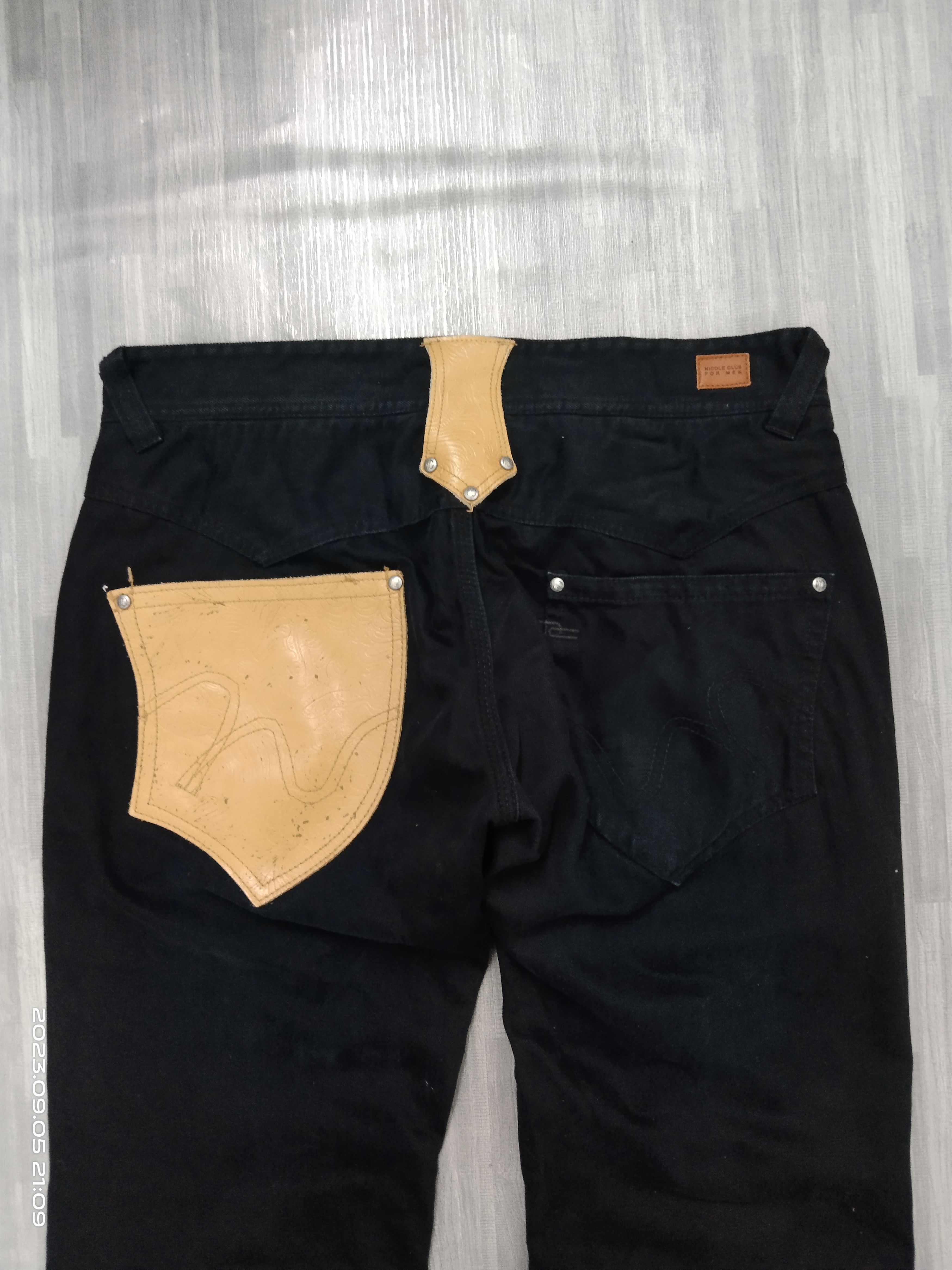 Matsuda BLACK NICOLE FOR MEN DENIM PANTS Size US 31 - 5 Thumbnail