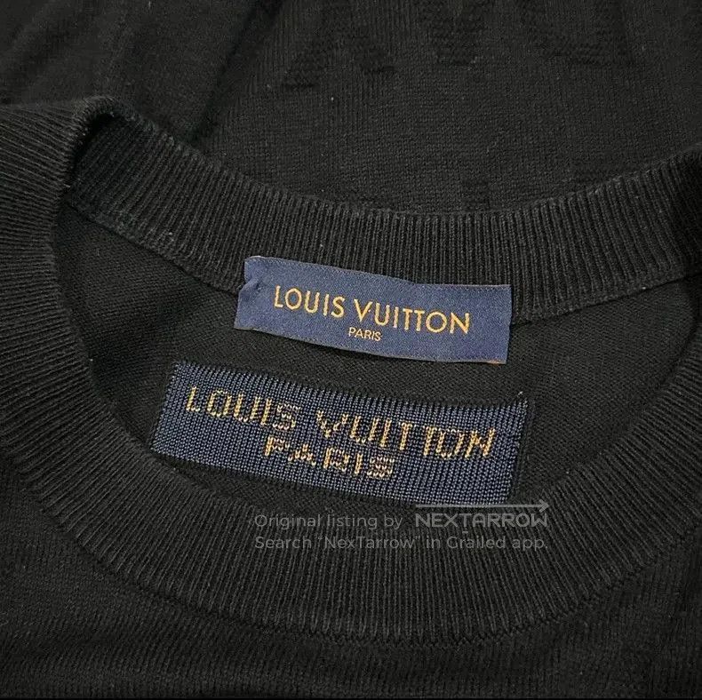 Louis Vuitton Louis Vuitton Black Short Sleeve Top. Size US XL / EU 56 / 4 - 6 Thumbnail