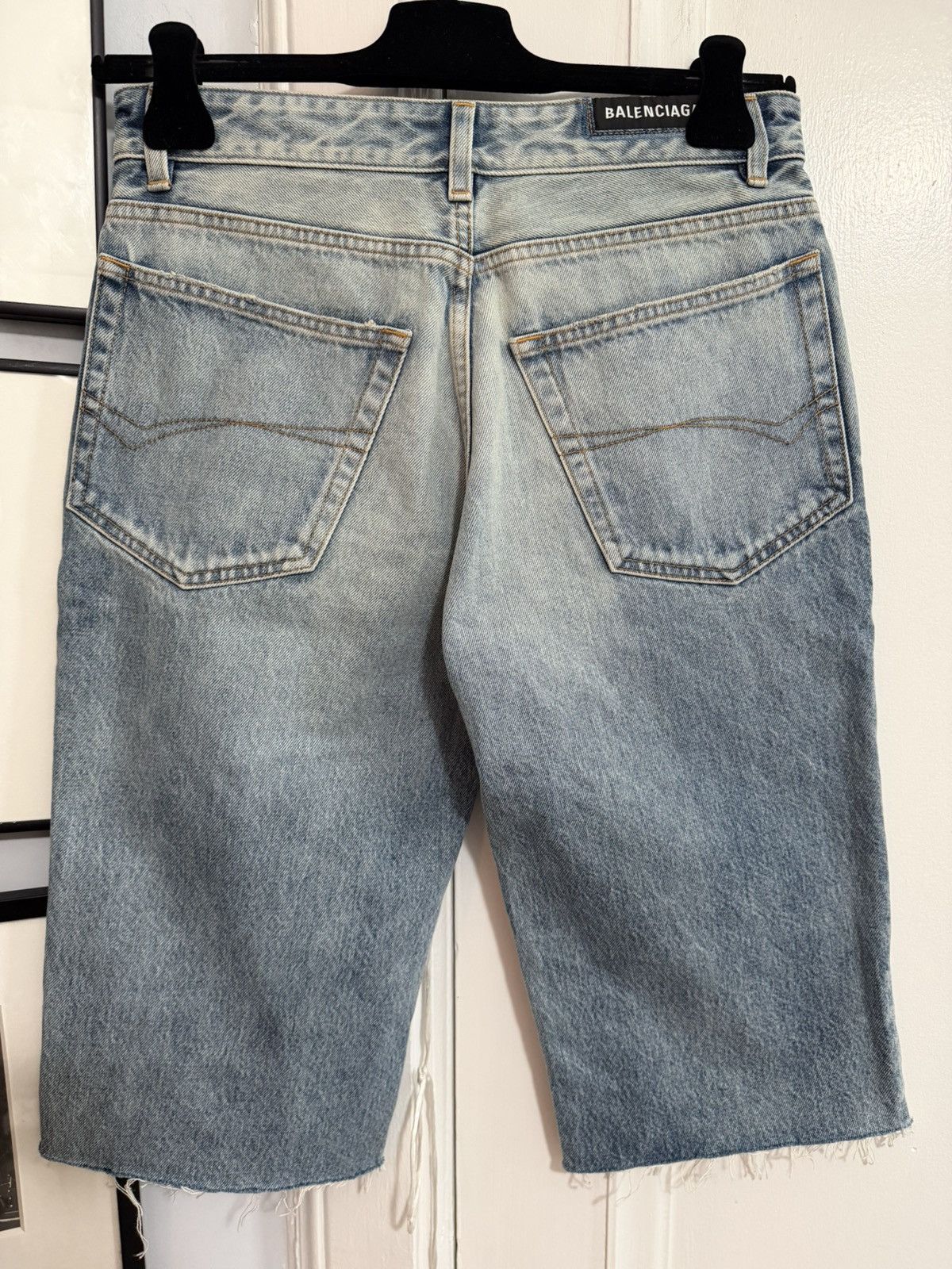 Balenciaga New Fall 23 Slim Denim Short [M] Size US 32 / EU 48 - 3 Thumbnail