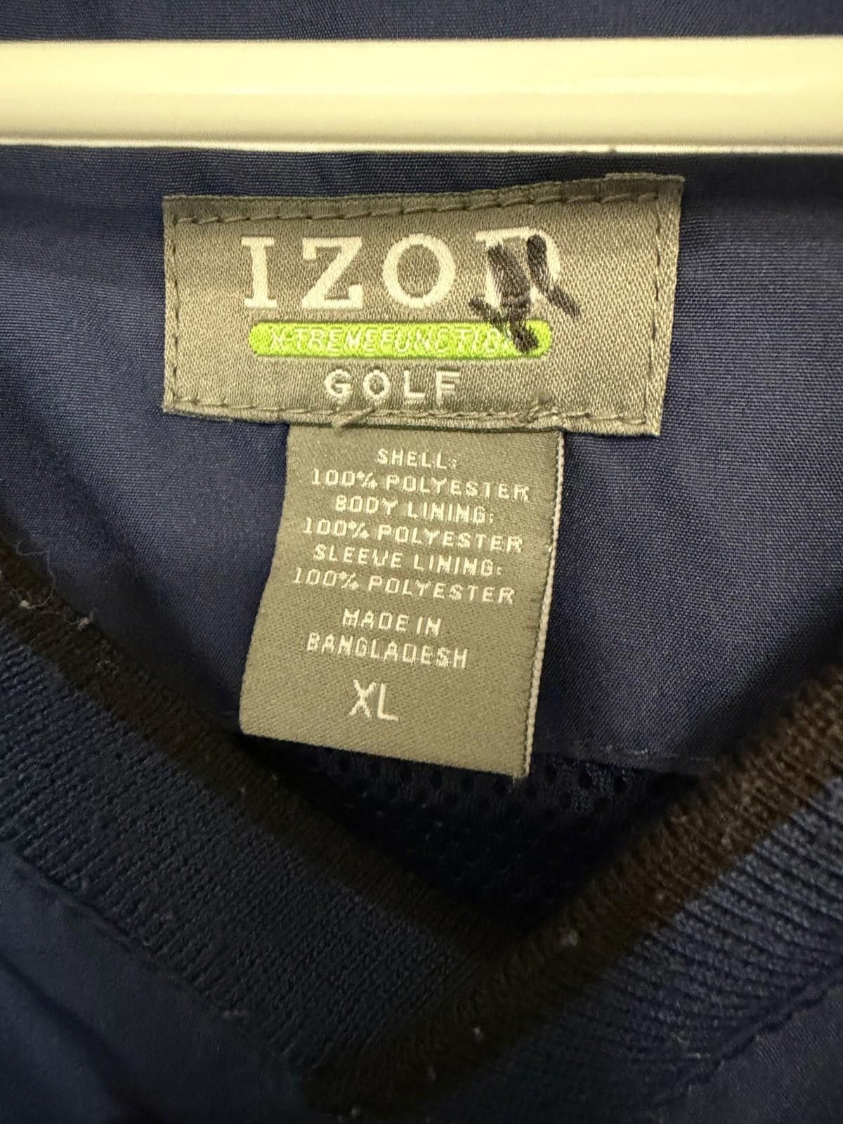Izod IZOD Golf Blue V Neck Sweatshirt Mens XL Size US XL / EU 56 / 4 - 2 Thumbnail