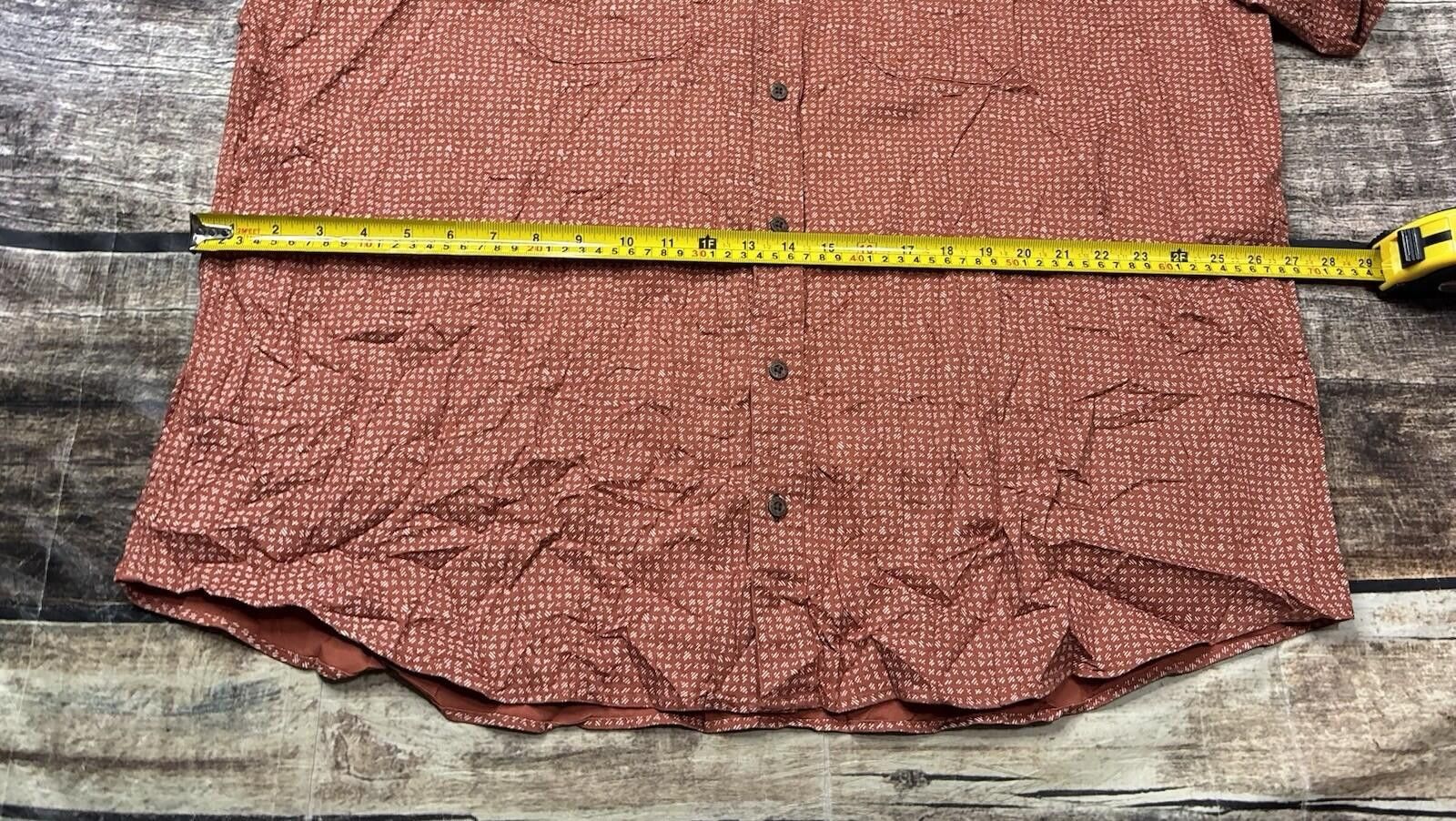 L.L. Bean LL Bean Shirt Mens 2XL Lakewashed Camp Stretch Geometric Size US XXL / EU 58 / 5 - 12 Thumbnail
