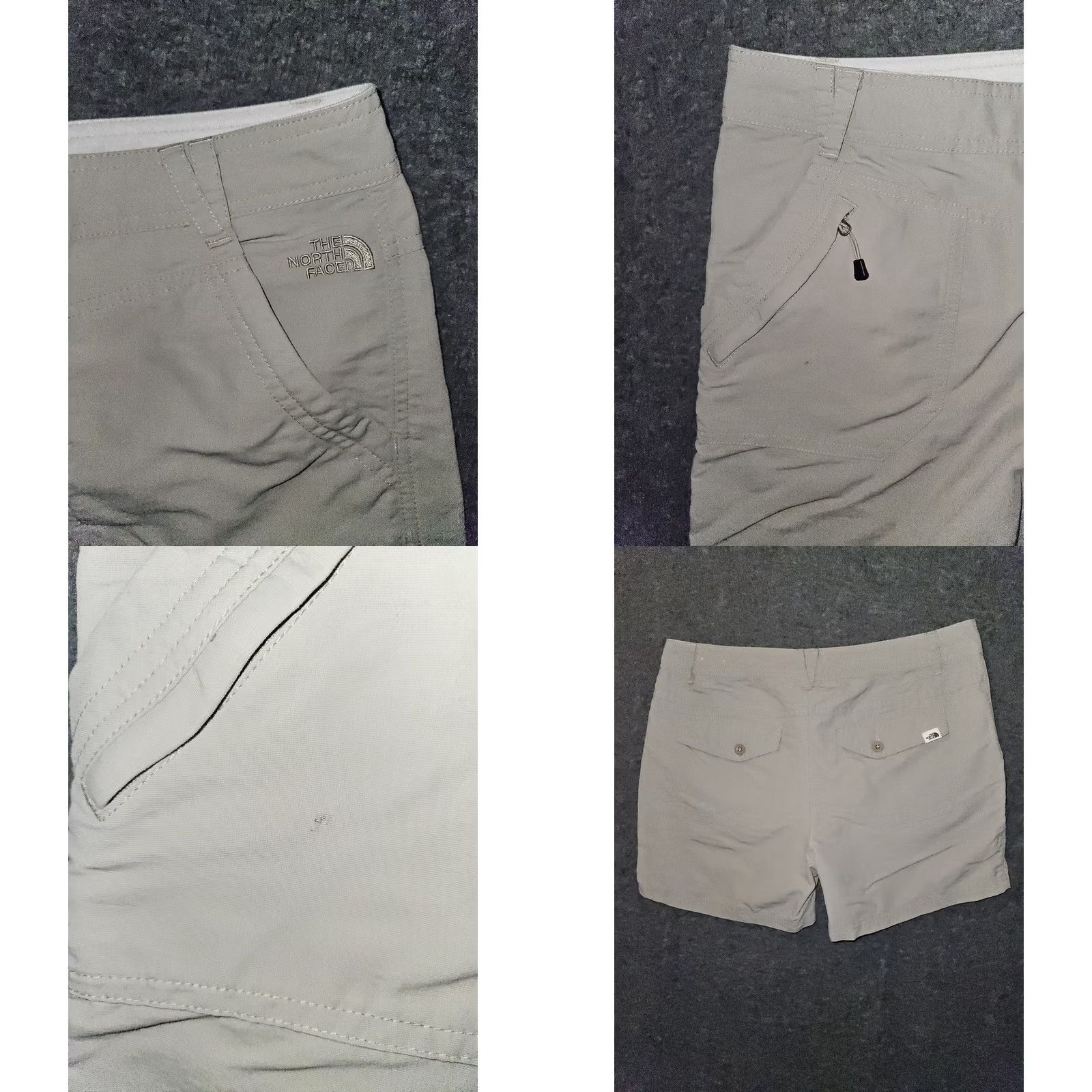 The North Face The North Face Women's Chino Shorts 8 Mid Rise Khaki Nylon Hiking Size 30" / US 8 / IT 44 - 8 Thumbnail