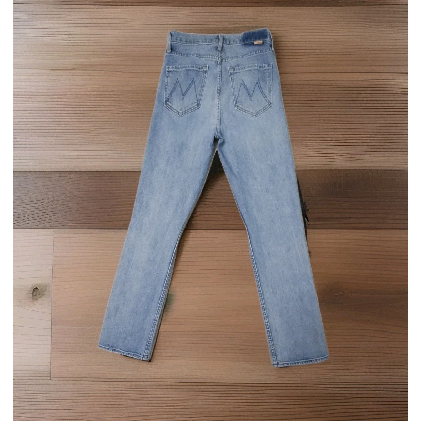 MOTHER Mother Superior High Waisted Rider Flood In Wild And Wicked Size 25" / US 0 / IT 36 - 8 Thumbnail
