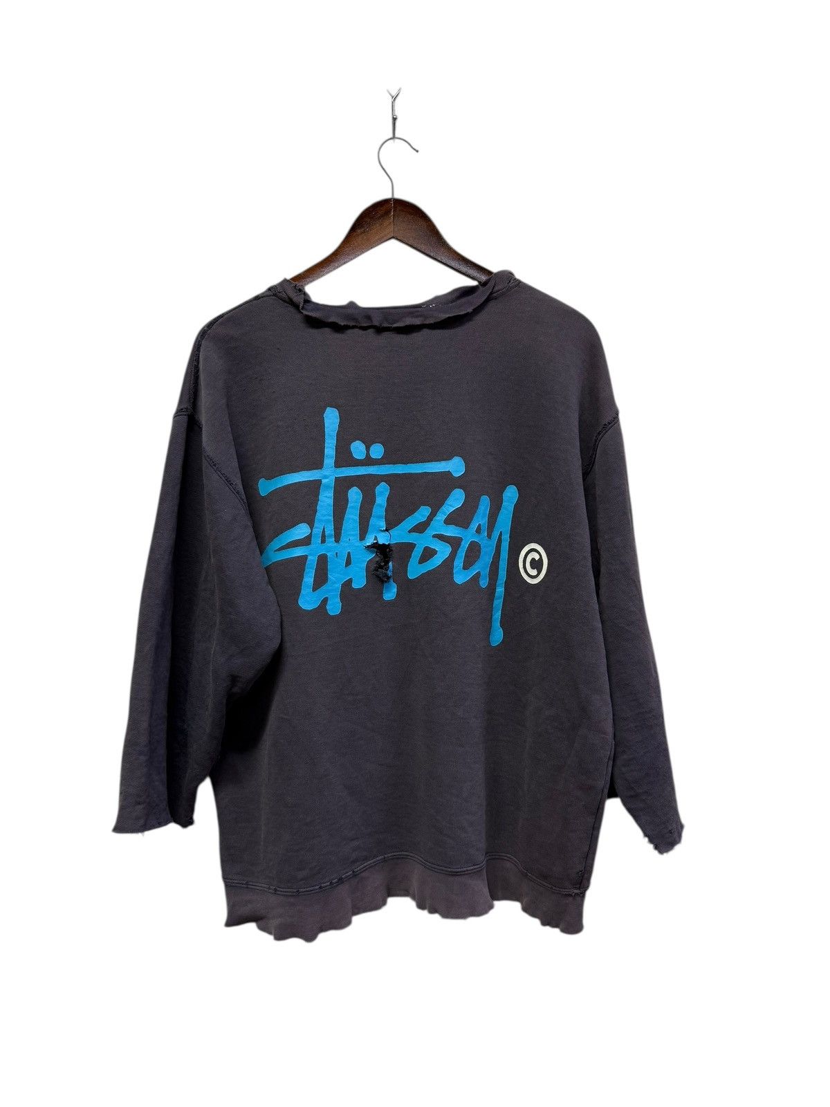 Stussy Thrashed Distressed stussy Size US L / EU 52-54 / 3 - 12 Thumbnail