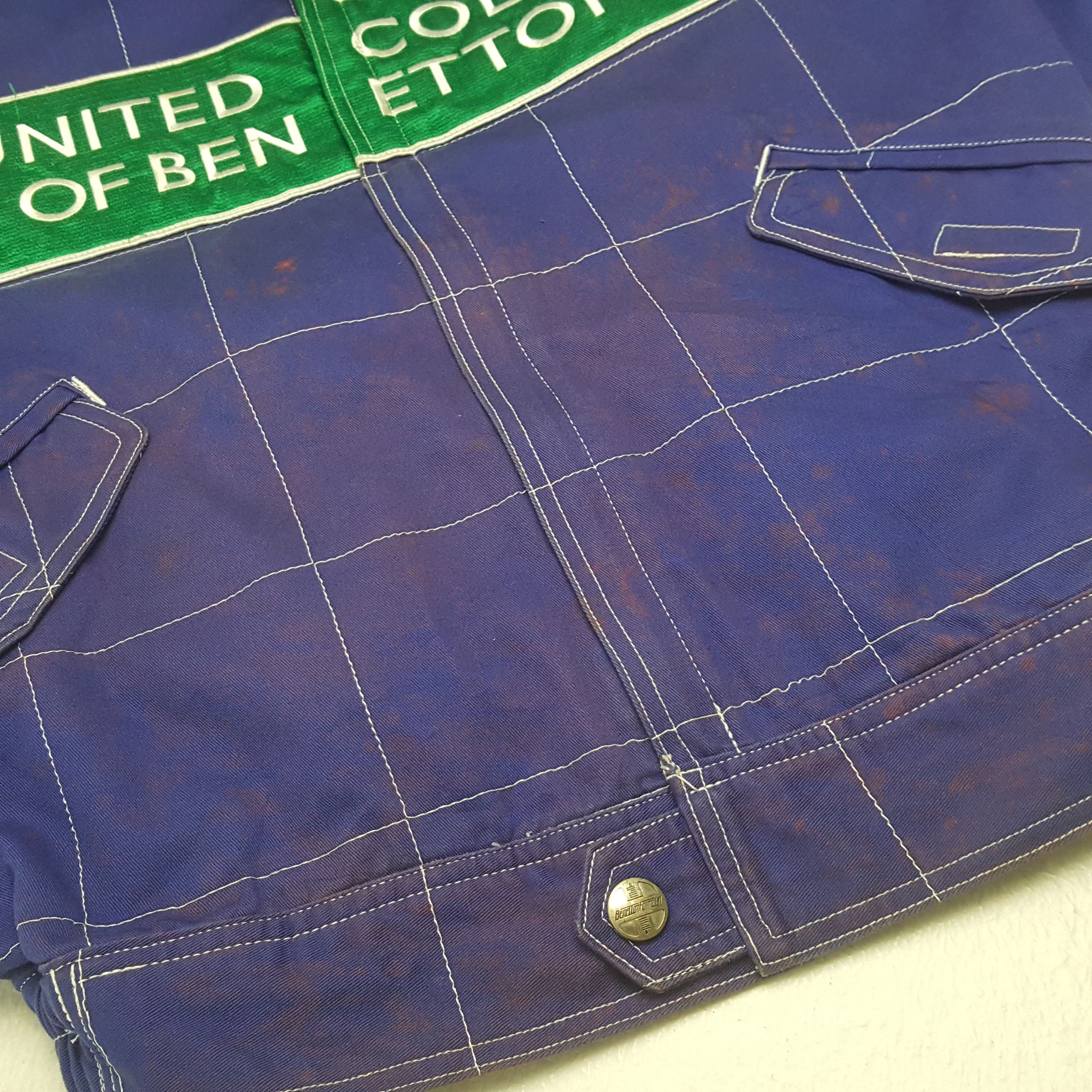 Benetton Vintage Benetton Formula 1 Racing Team Jacket RR28 Size US XL / EU 56 / 4 - 8 Thumbnail
