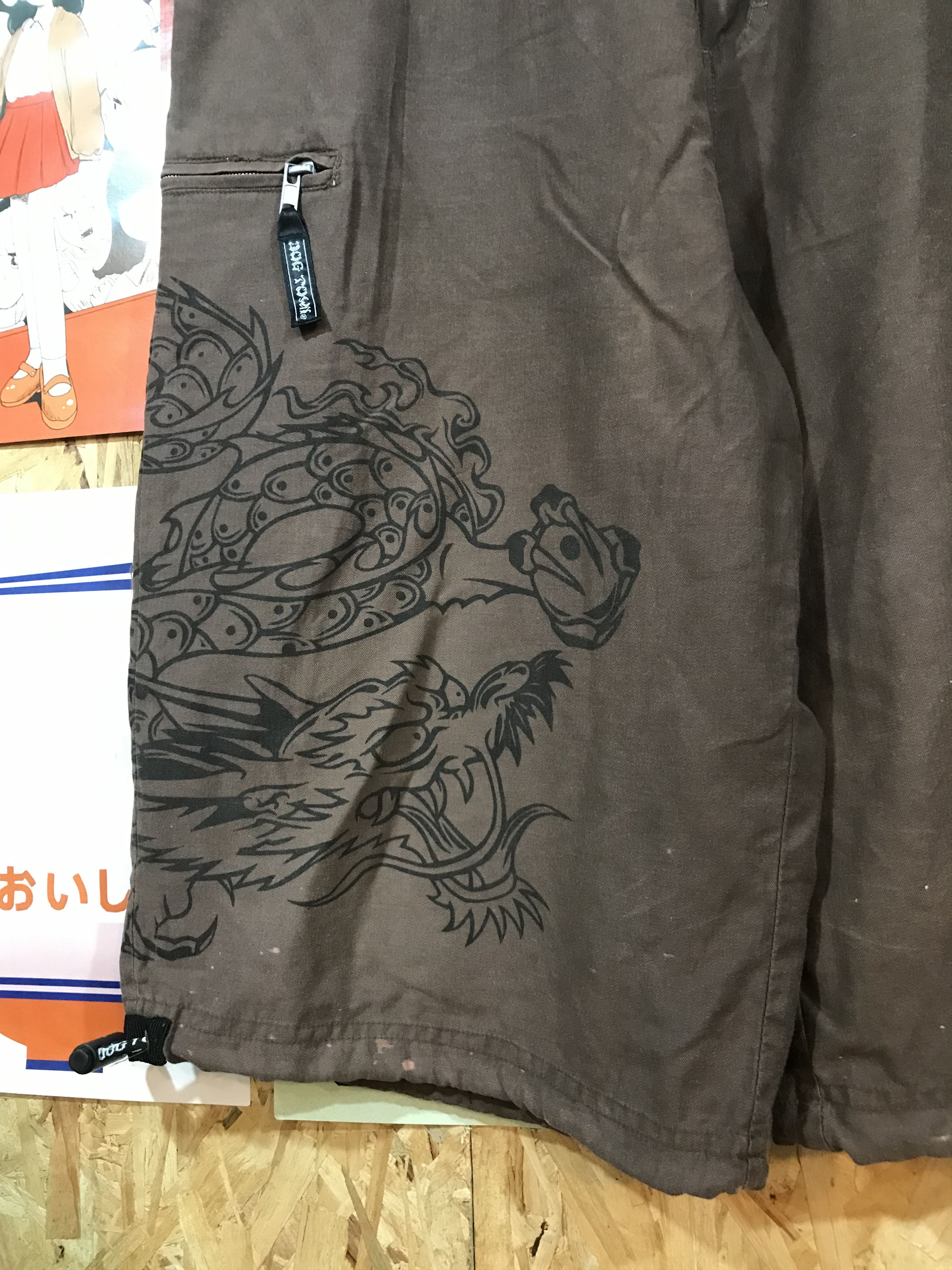 Dogtown Dogtown Black Dragon Jorts Short Pants Size US 34 / EU 50 - 3 Thumbnail