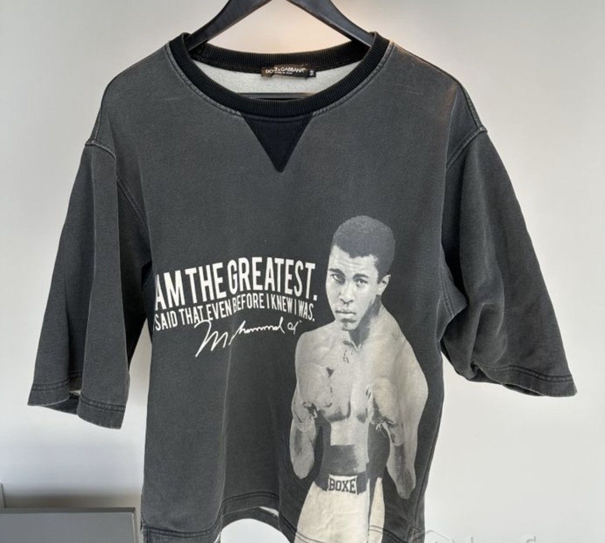 Dolce & Gabbana Dolce & Gabbana Mohammed Ali Tee Size US L / EU 52-54 / 3 - 1 Thumbnail