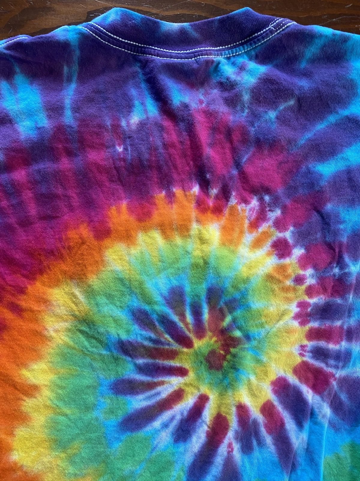 Cartoon Network Vintage Y2K Power Puff Girls Patch Tie Dye Tee Size US XL / EU 56 / 4 - 11 Thumbnail