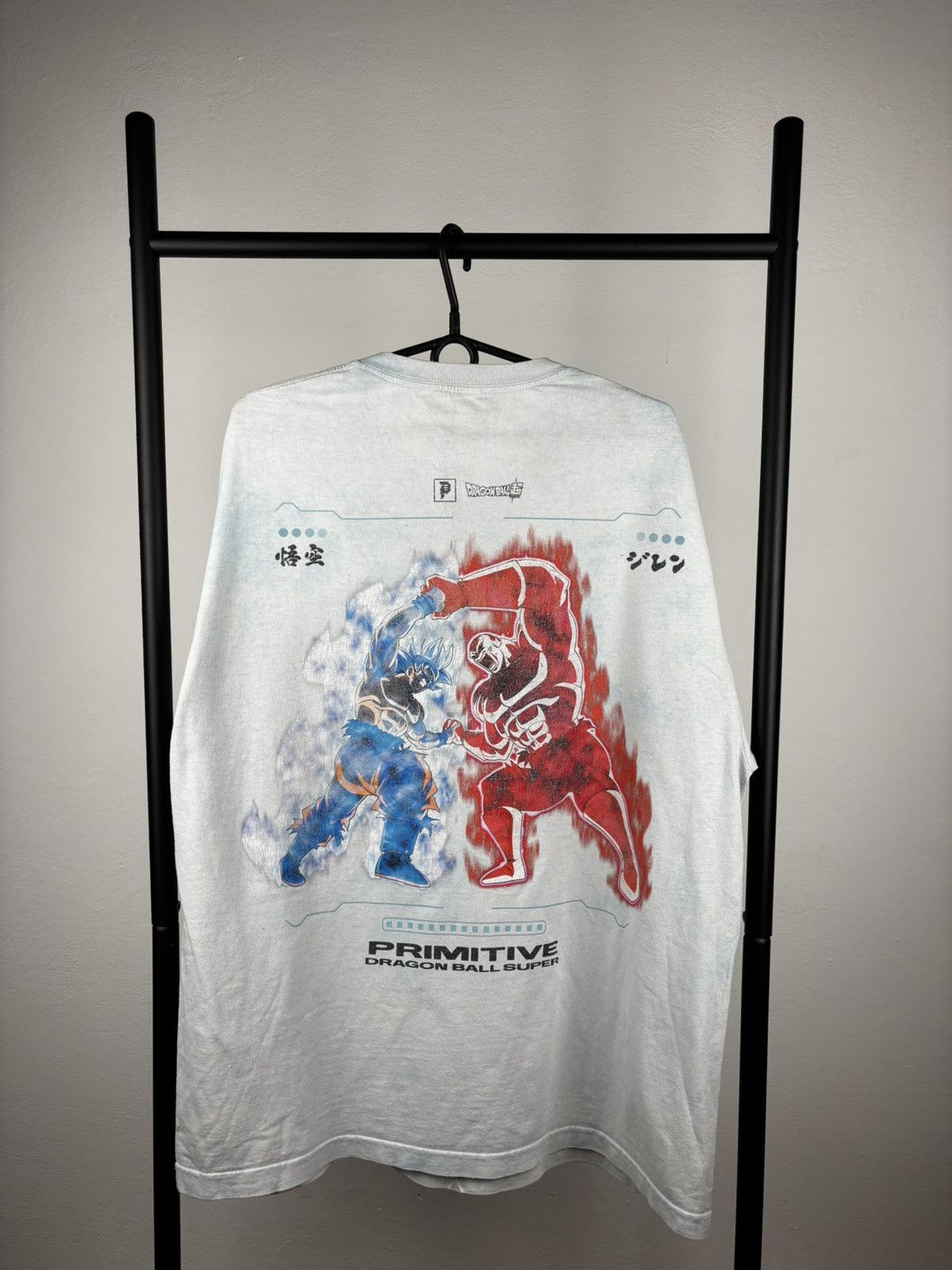 Primitive PRIMITIVE GOKU VS. JIREN SURVIVAL WASHED TEE LIGHT BLUE Size US L / EU 52-54 / 3 - 2 Thumbnail
