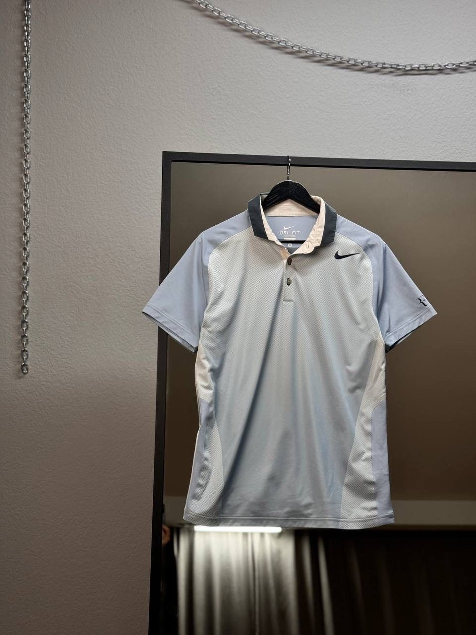 Nike ROGER FEDERER TENNIS COURT 2013 GSTAAD NIKE RF JERSEY Size US L / EU 52-54 / 3 - 1 Thumbnail