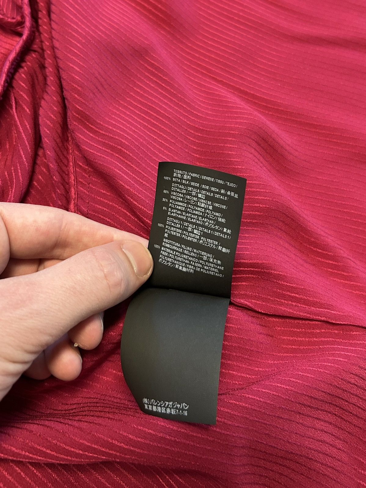 Balenciaga FW2017 Runway Car Mat Shirt Size US S / EU 44-46 / 1 - 12 Thumbnail