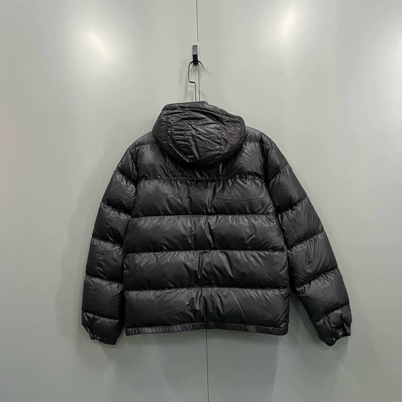 Prada Prada Black triangle hooded down jacket 2501-Nextarrow Size US L / EU 52-54 / 3 - 2 Thumbnail