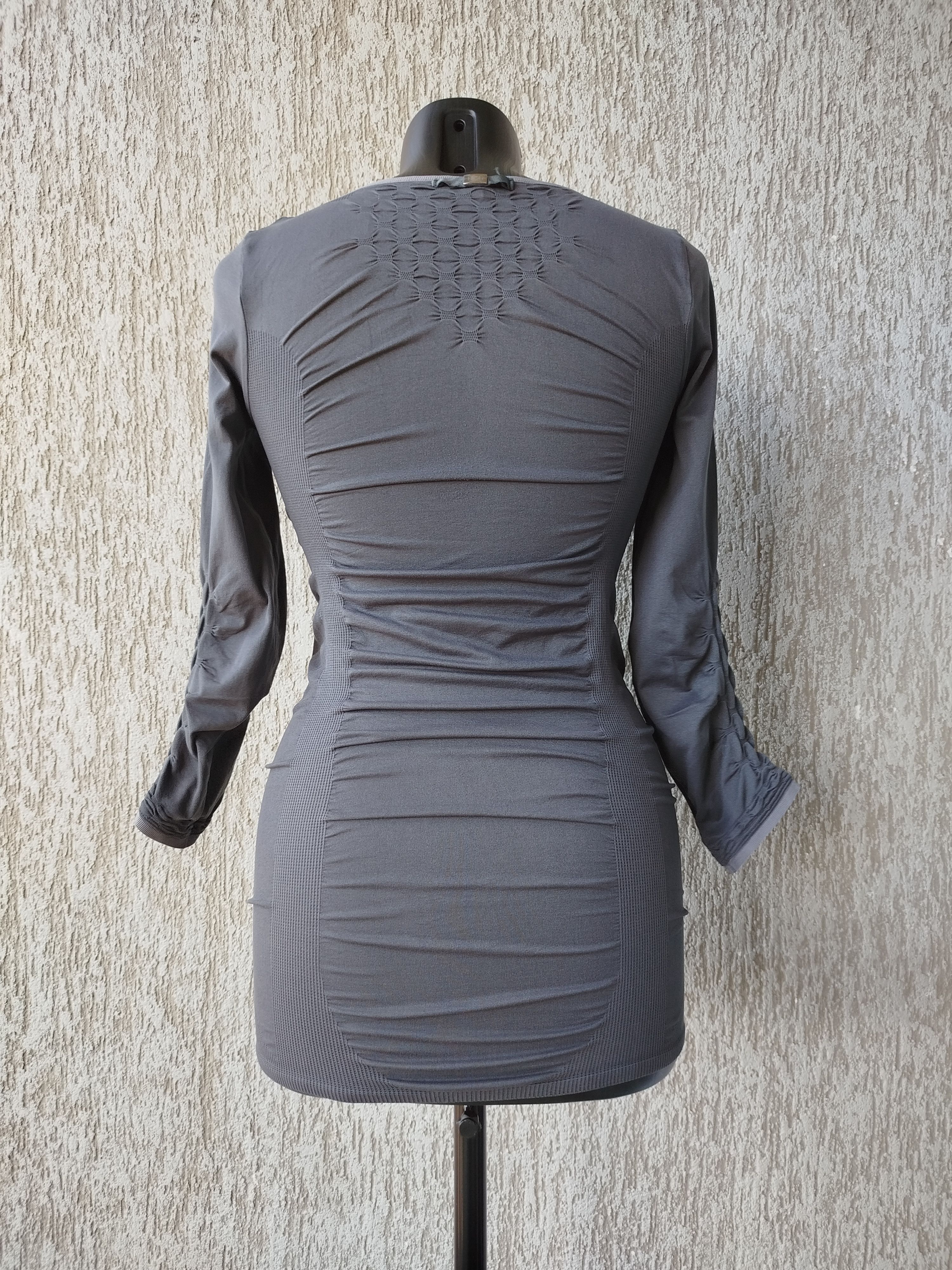 Marithe + Francois Girbaud High Use Claire Campbell Top Stretch Jersey Gray Size M / US 6-8 / IT 42-44 - 7 Thumbnail