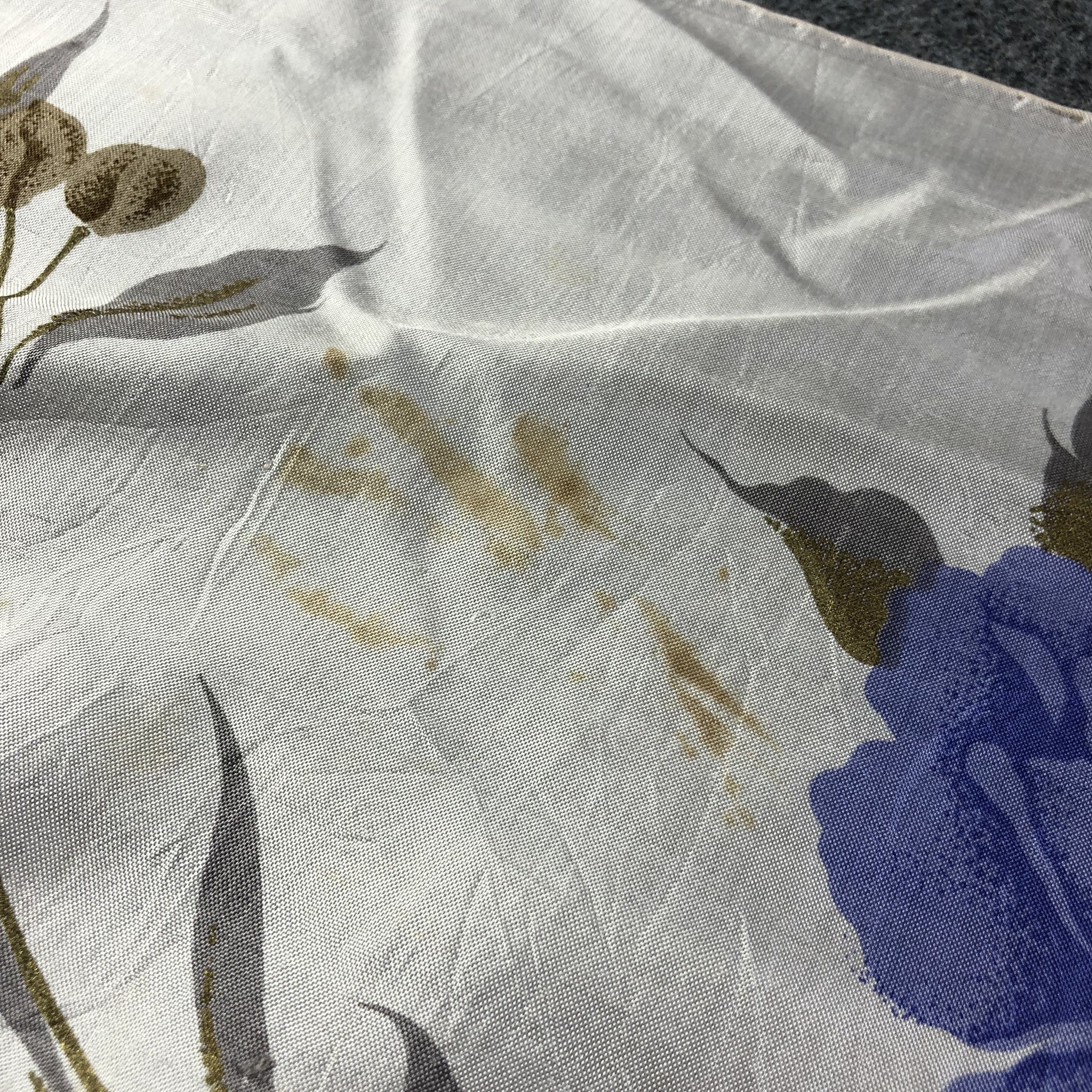 Japanese Brand Floral Thai Silk Scarf M794 Size ONE SIZE - 12 Thumbnail